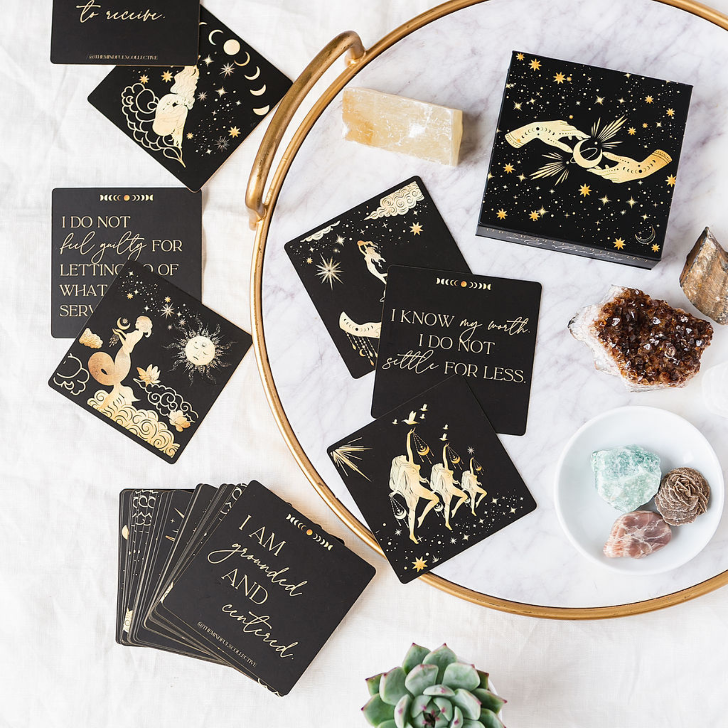Prosperity Affirmation Cards - 50 Cards