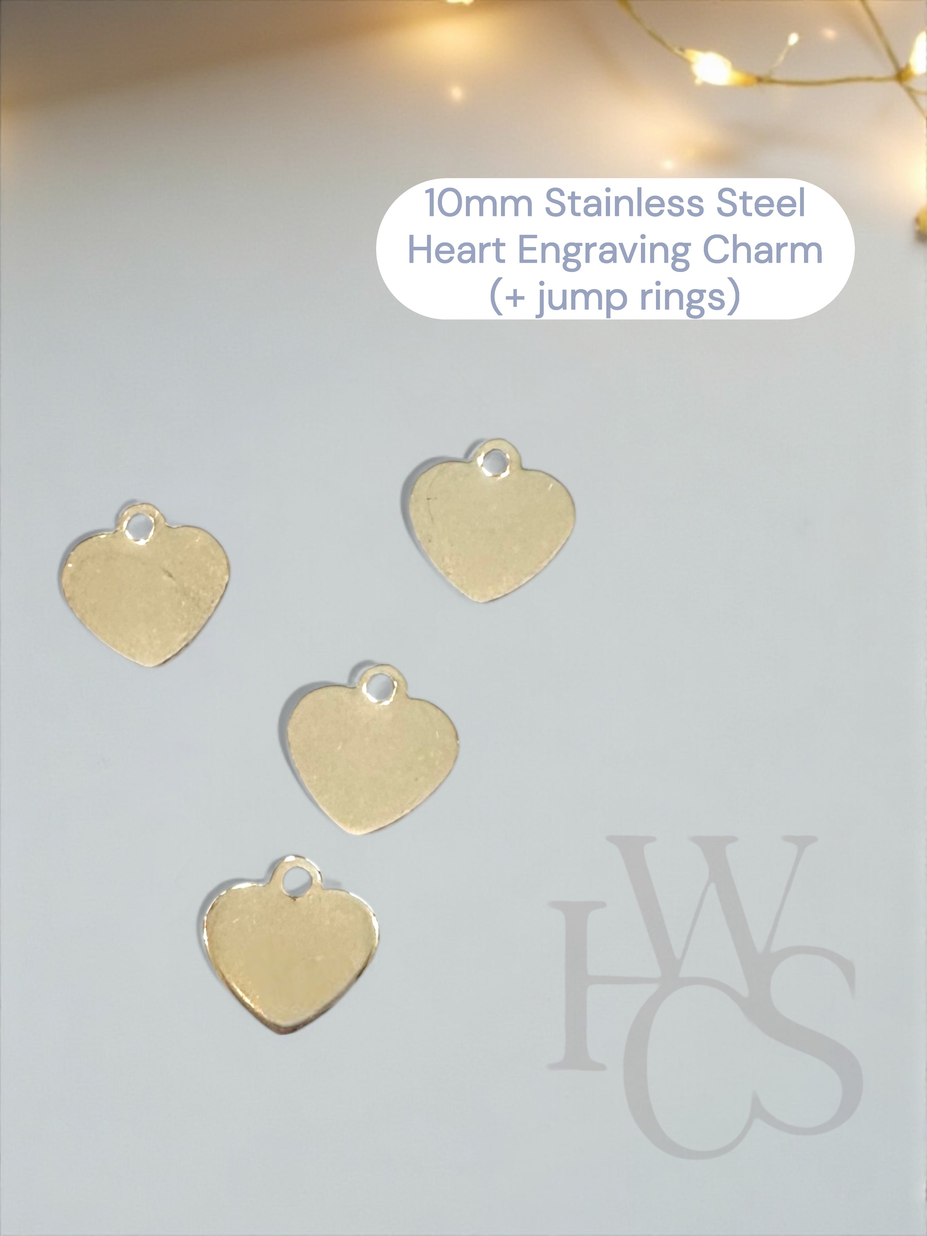 Optional Stainless Steel Charms