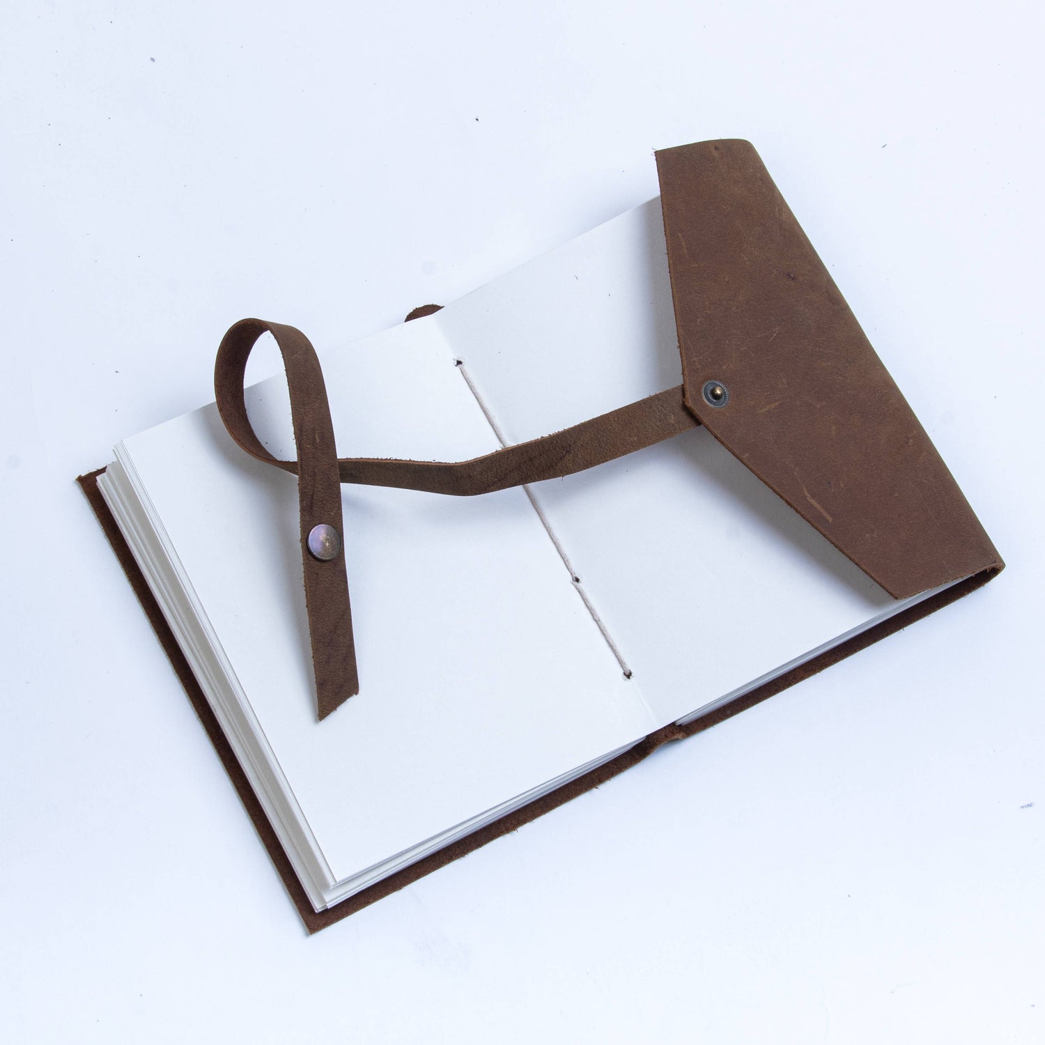 Leather Journal with Unruled or Ruled pages