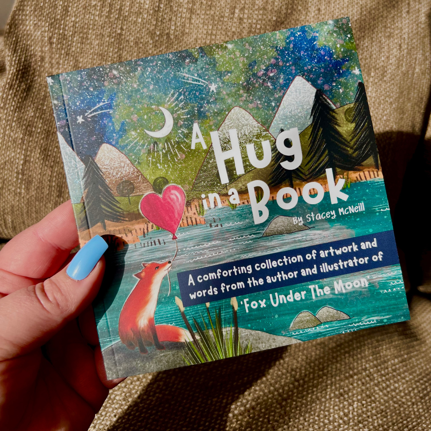 ‘A Hug In A Book’ mini book by Stacey McNeill