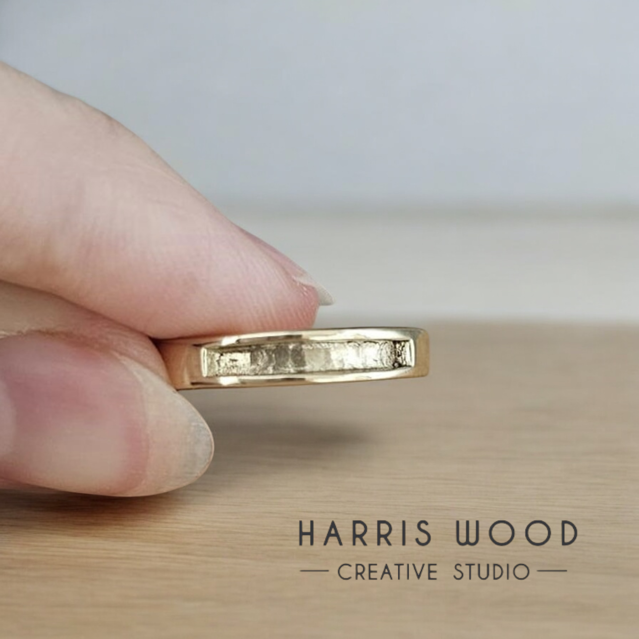 Arbor Channel Ring - SOLID SILVER