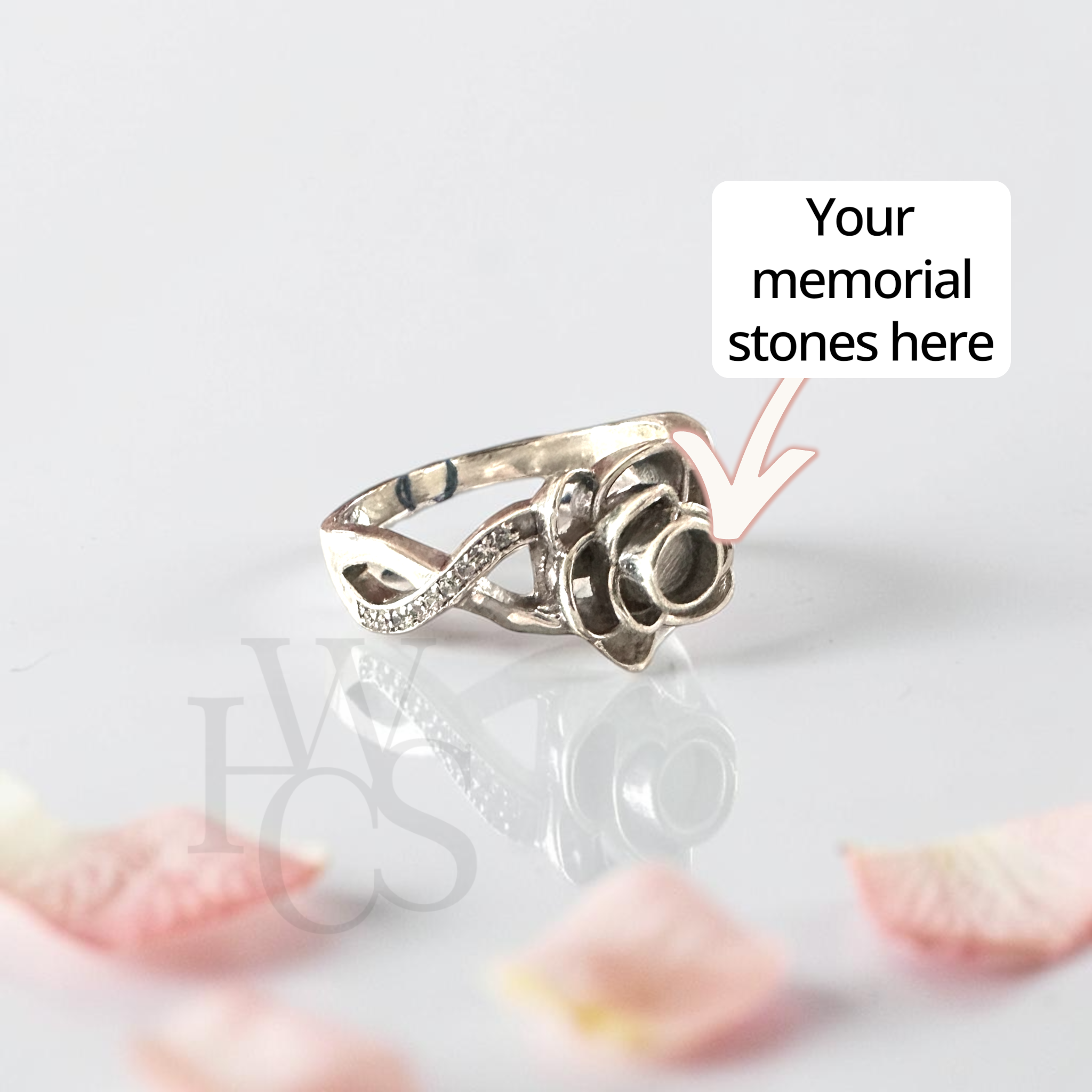 🏷️ EOL – Rose CZ Ring – Solid 925 Silver