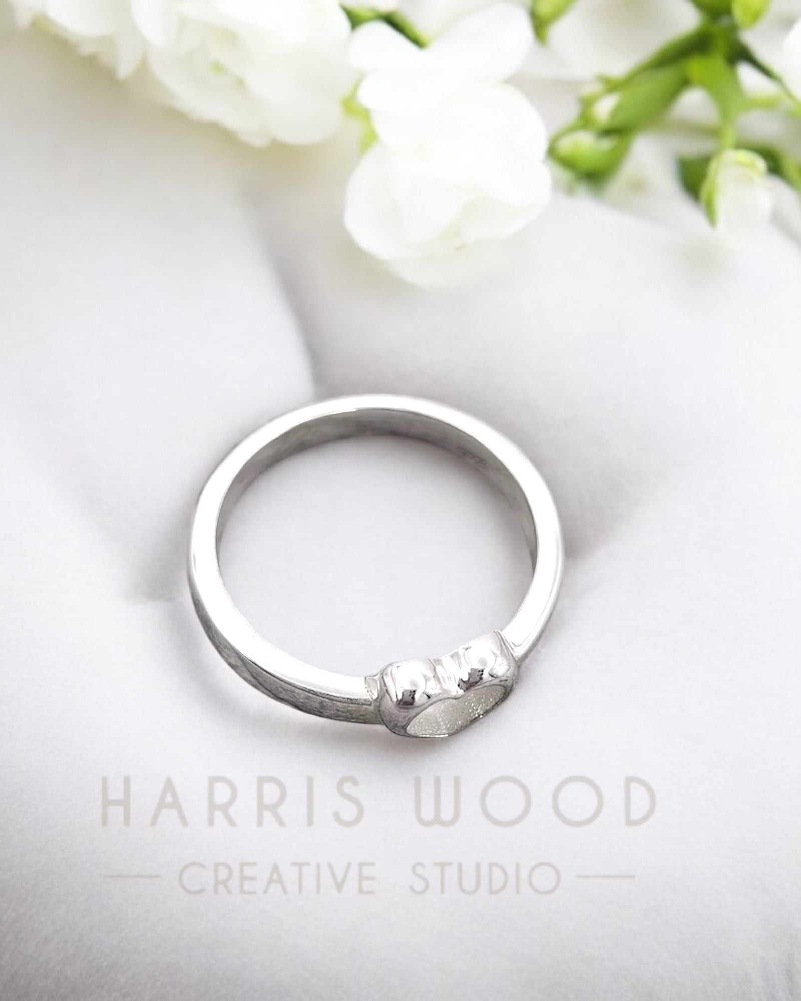 Heart Song 2 Ring - SOLID SILVER