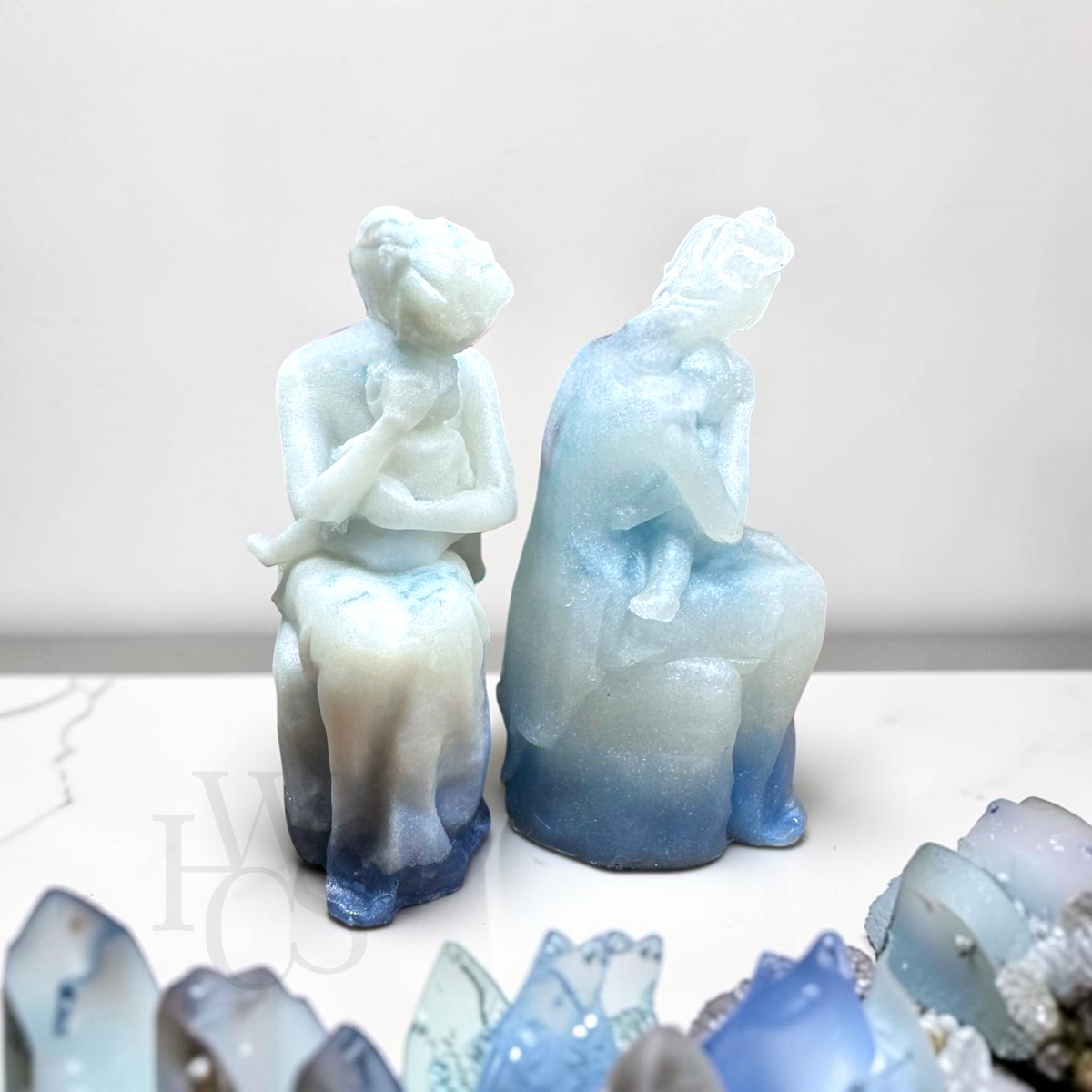 Breastmilk Resin Mother & Child Statue