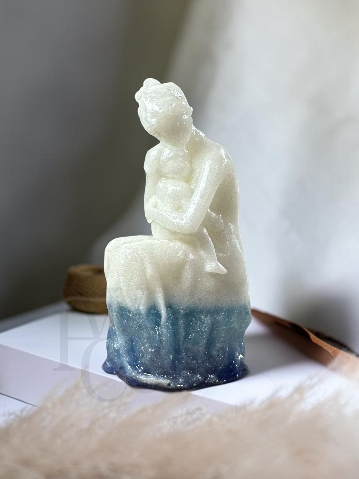 Breastmilk Resin Mother & Child Statue