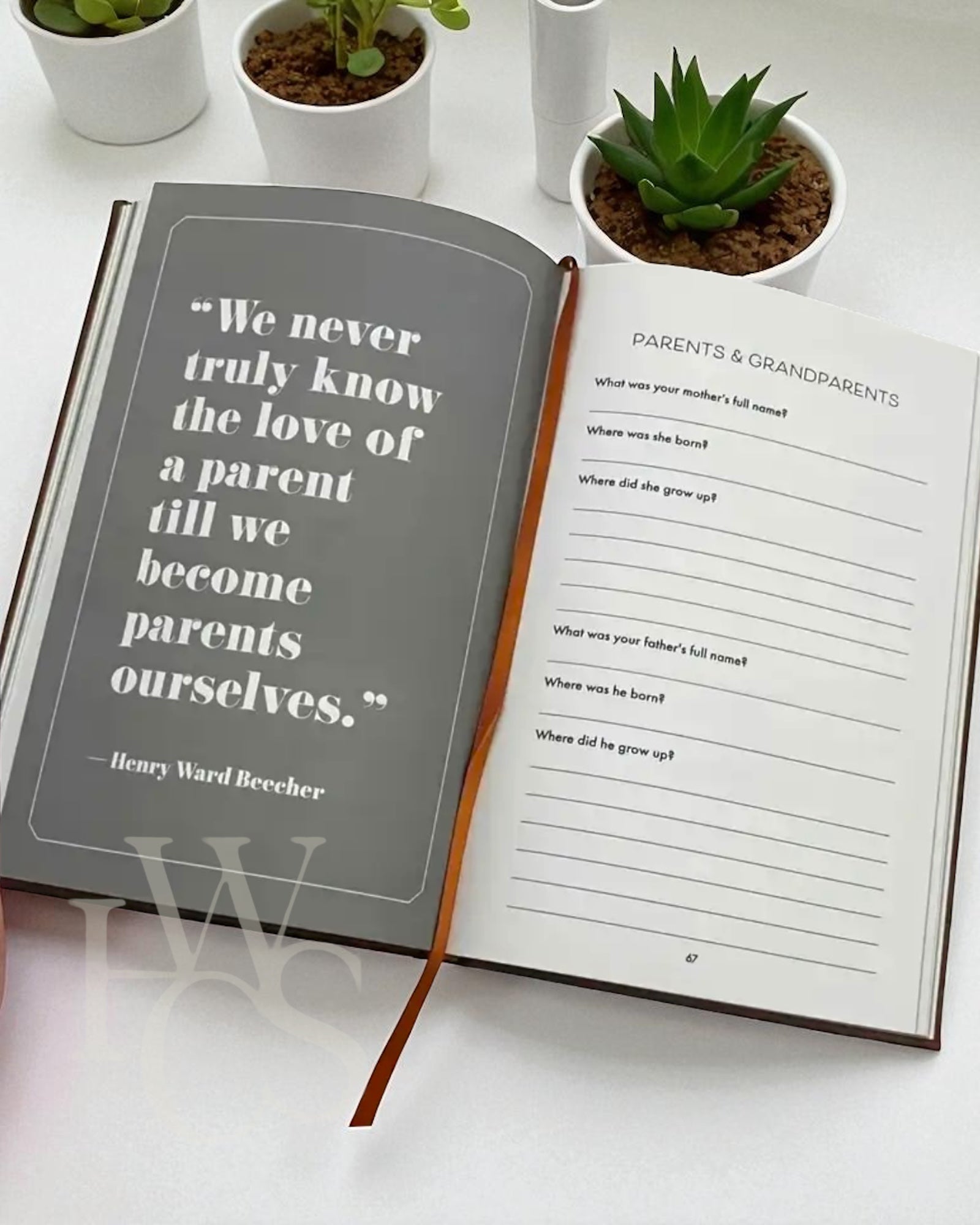 Family History Journal - For Dad