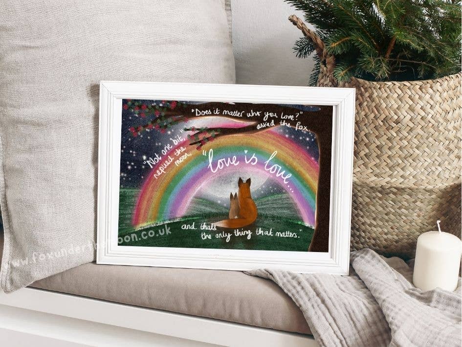 Love is Love - A4 Art Print