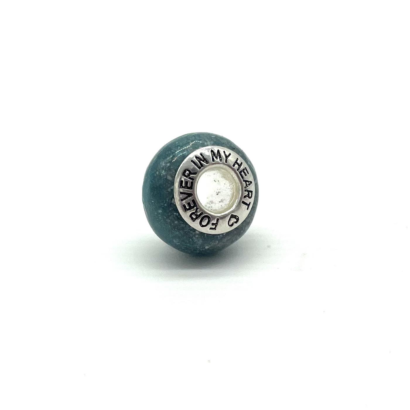 CHARM BEADS - FOREVER IN MY HEART (pre-engraved)