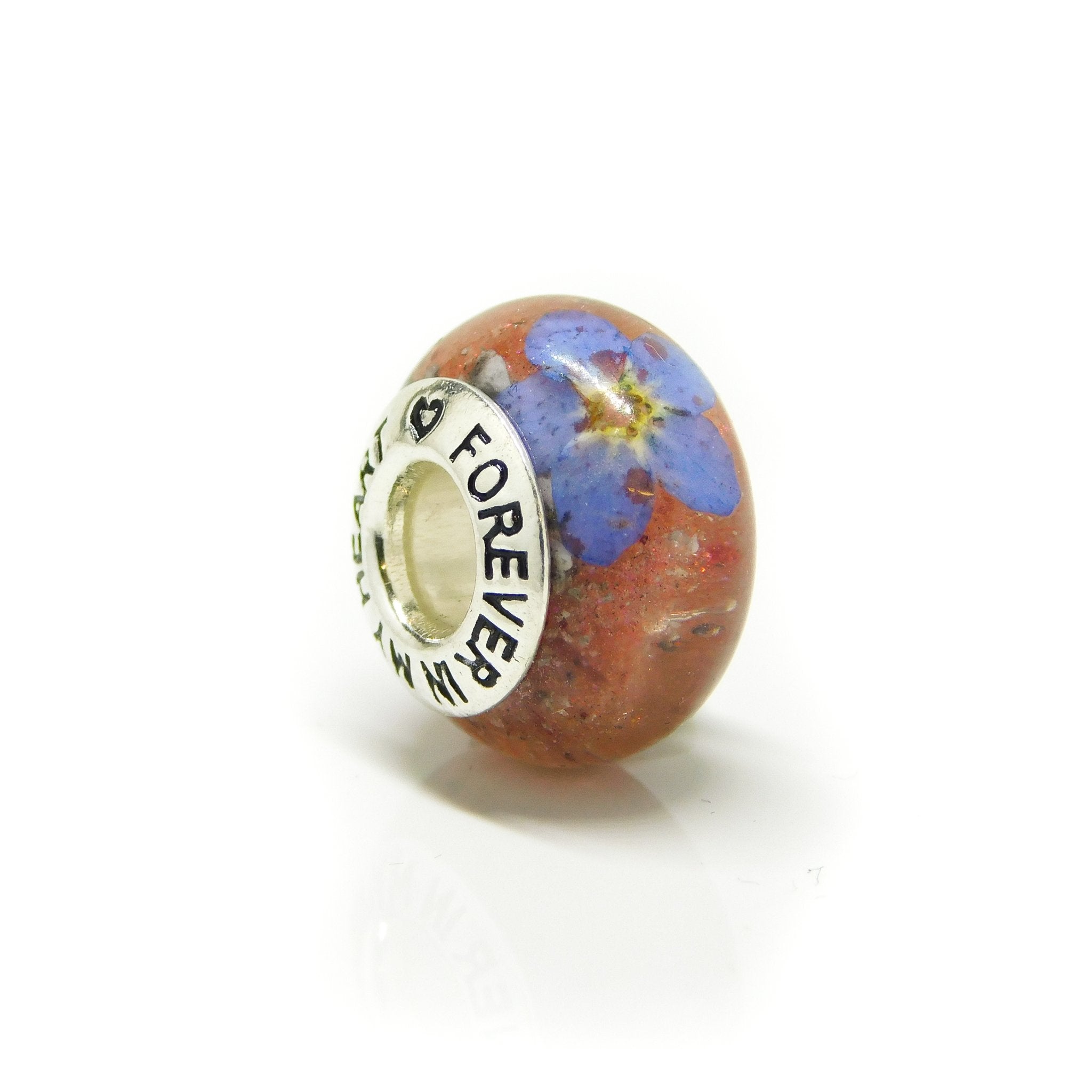 CHARM BEADS - FOREVER IN MY HEART (pre-engraved)