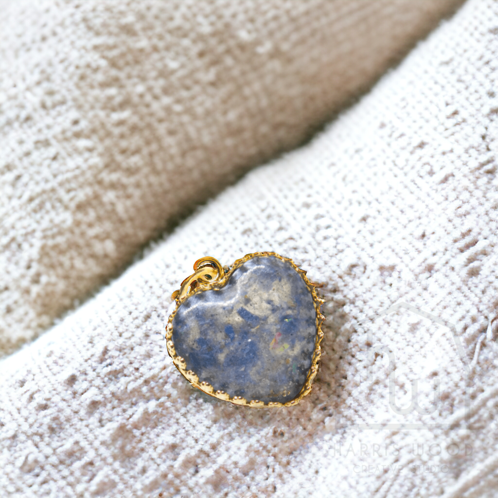 Gold Vermeil Silver Heritage Heart Pendants