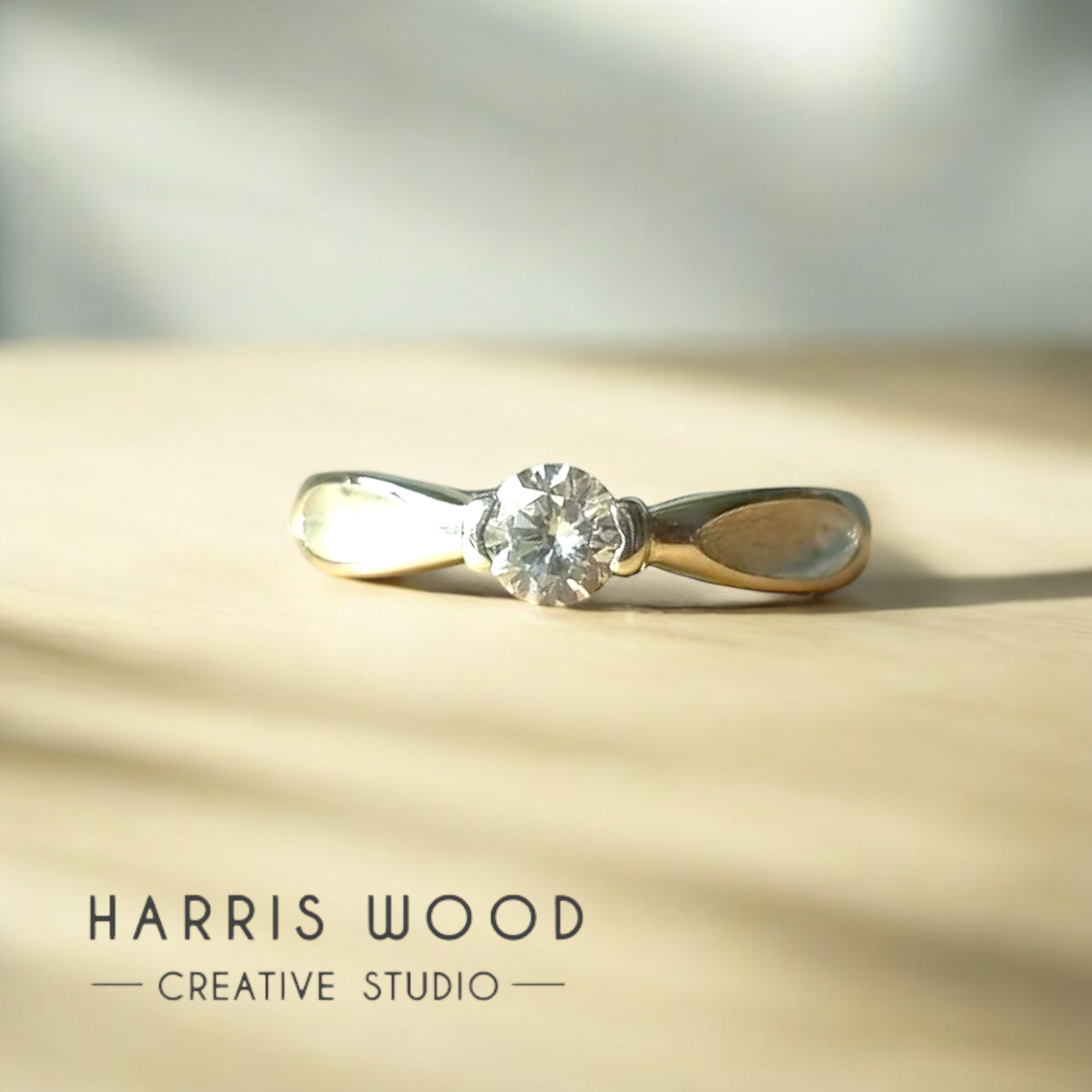 Tatiana CZ Solitaire Ring - SOLID SILVER