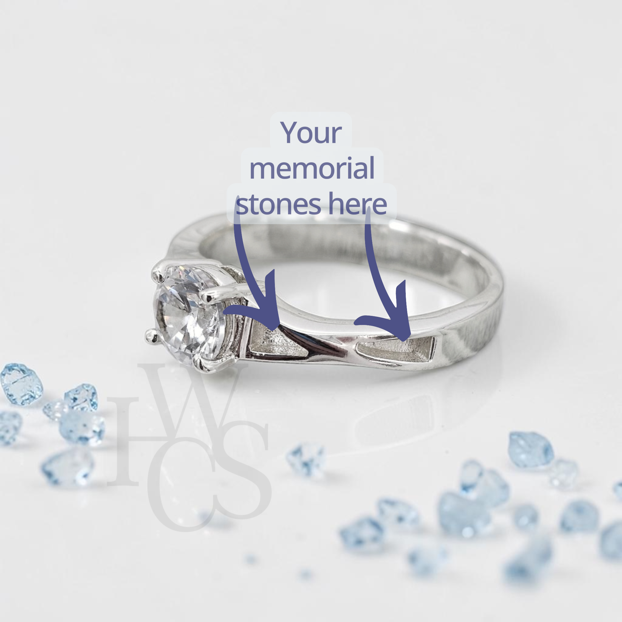 🏷️ EOL – Twisted Channel Solitaire Ring – Solid 925 Silver
