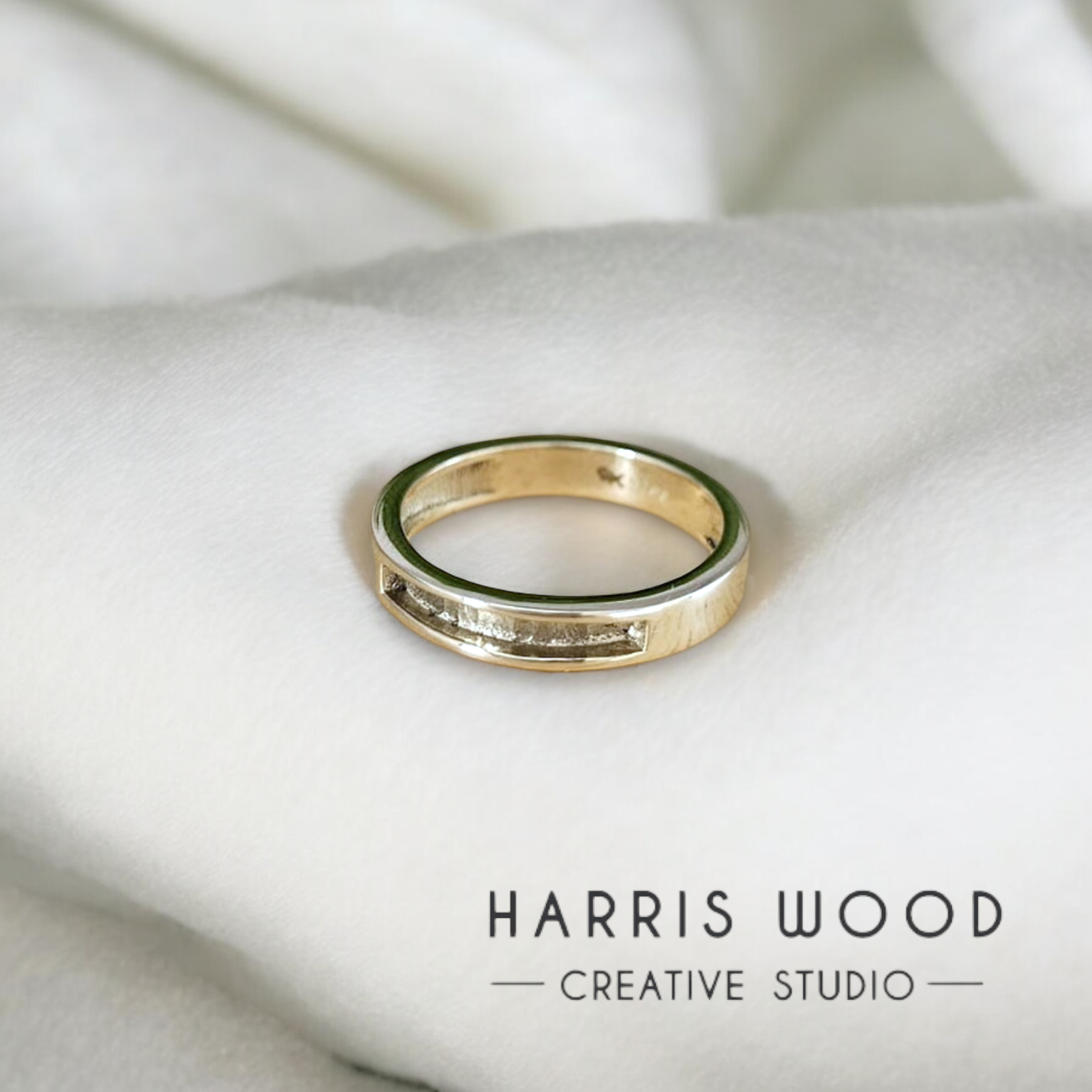 Arbor Channel Ring - SOLID SILVER