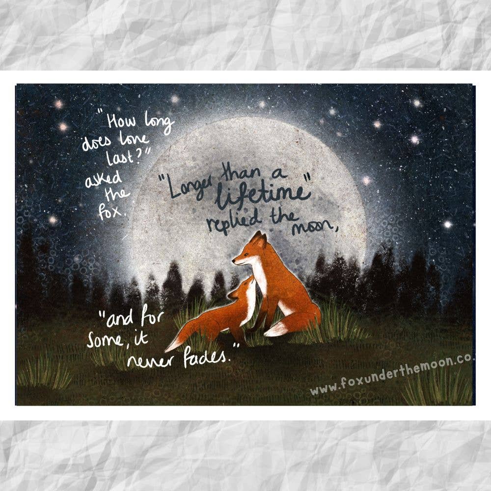 A Lifetime - A4 Art Print