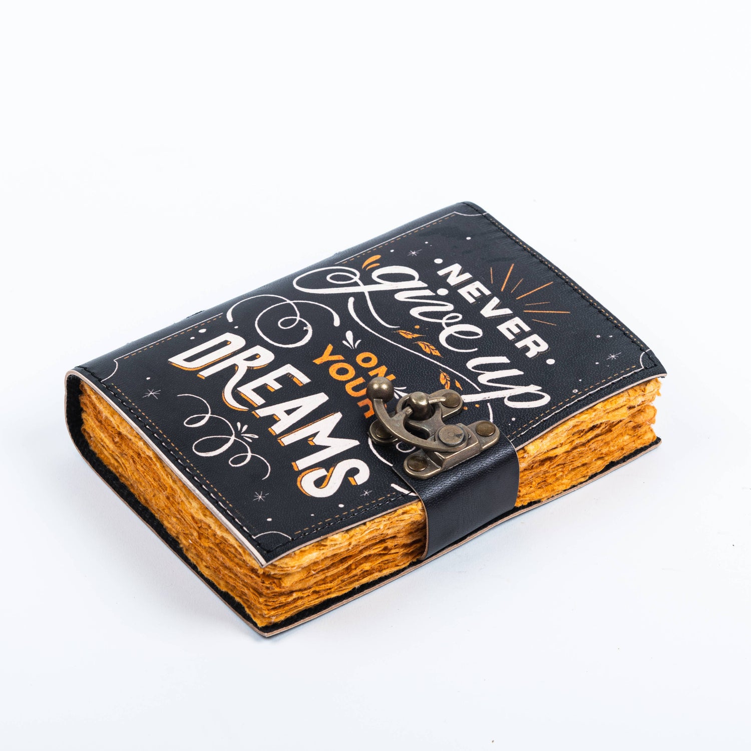 Leather Journal With Quotes