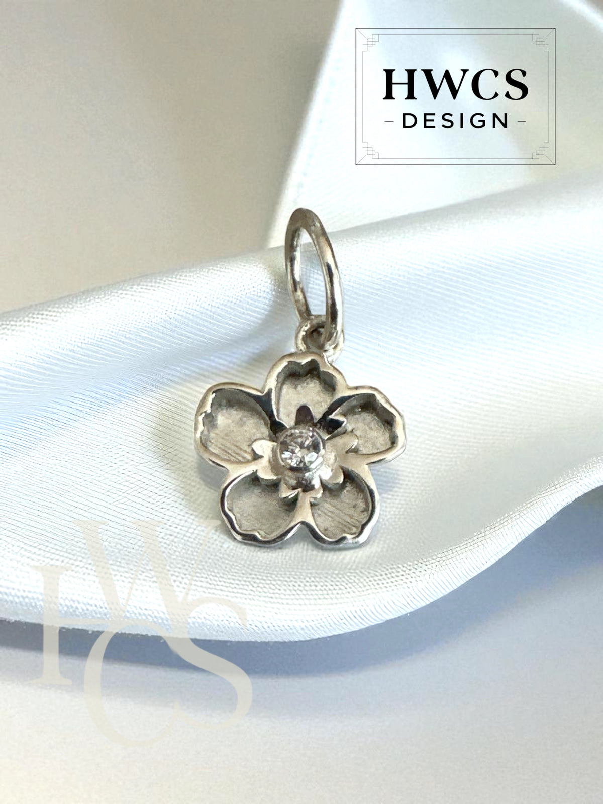 🌿 HWCS Forget Me Not Pendant