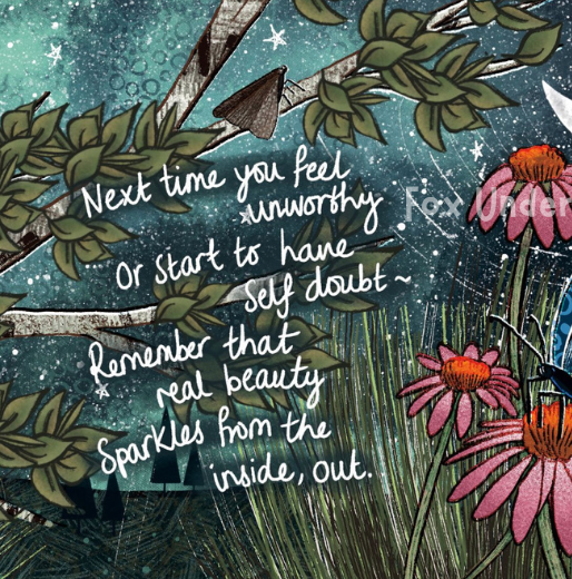 Real Beauty - A4 Art Print