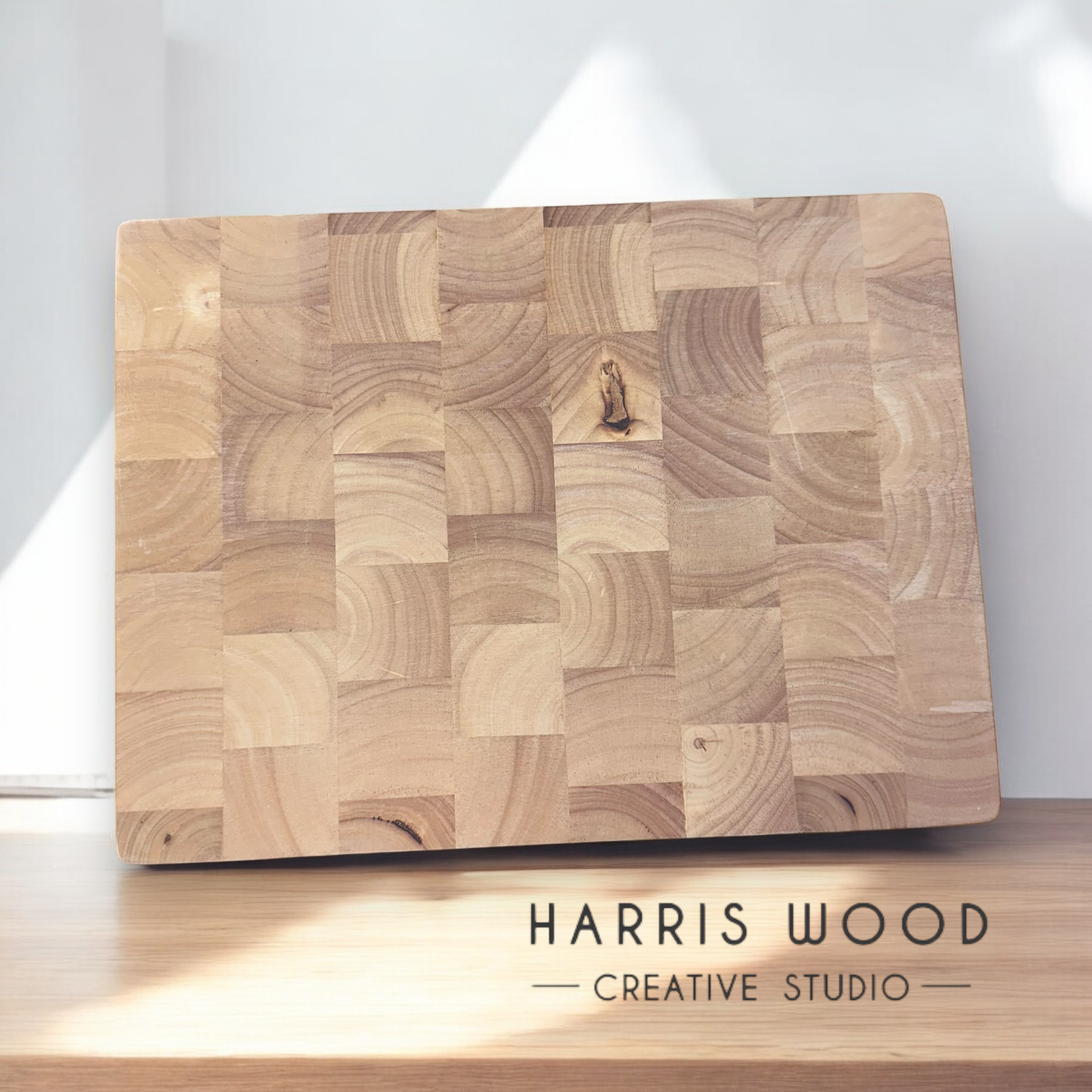 Butchers Block Styled Thick Board.