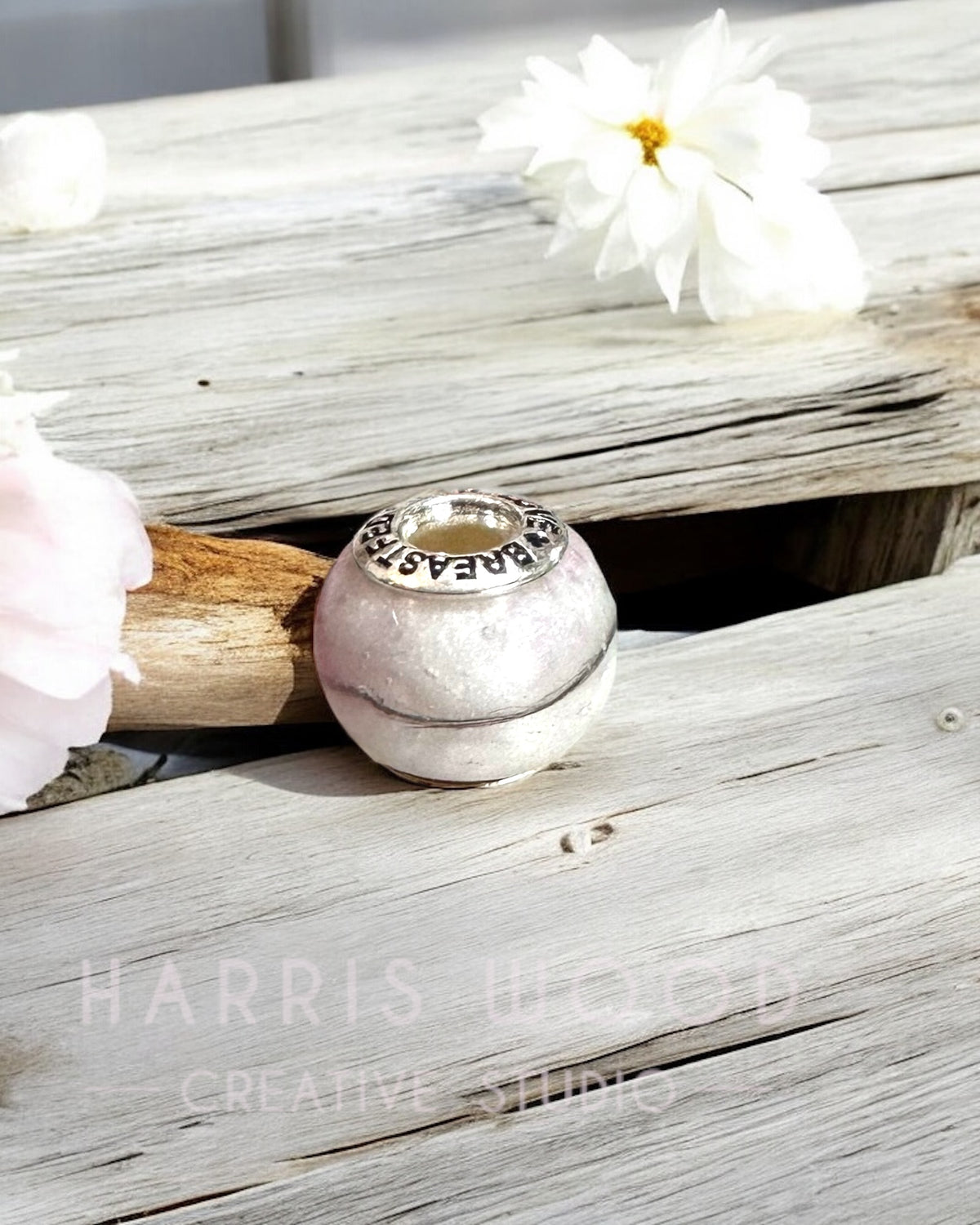 ๐ CHARM BEADS - BREASTFED WITH LOVE (pre-engraved)