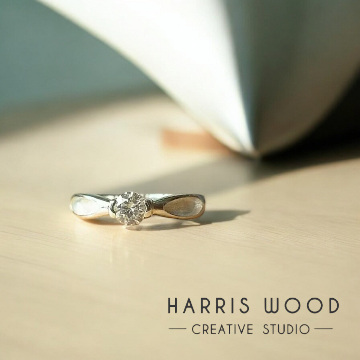 Tatiana CZ Solitaire Ring - SOLID SILVER