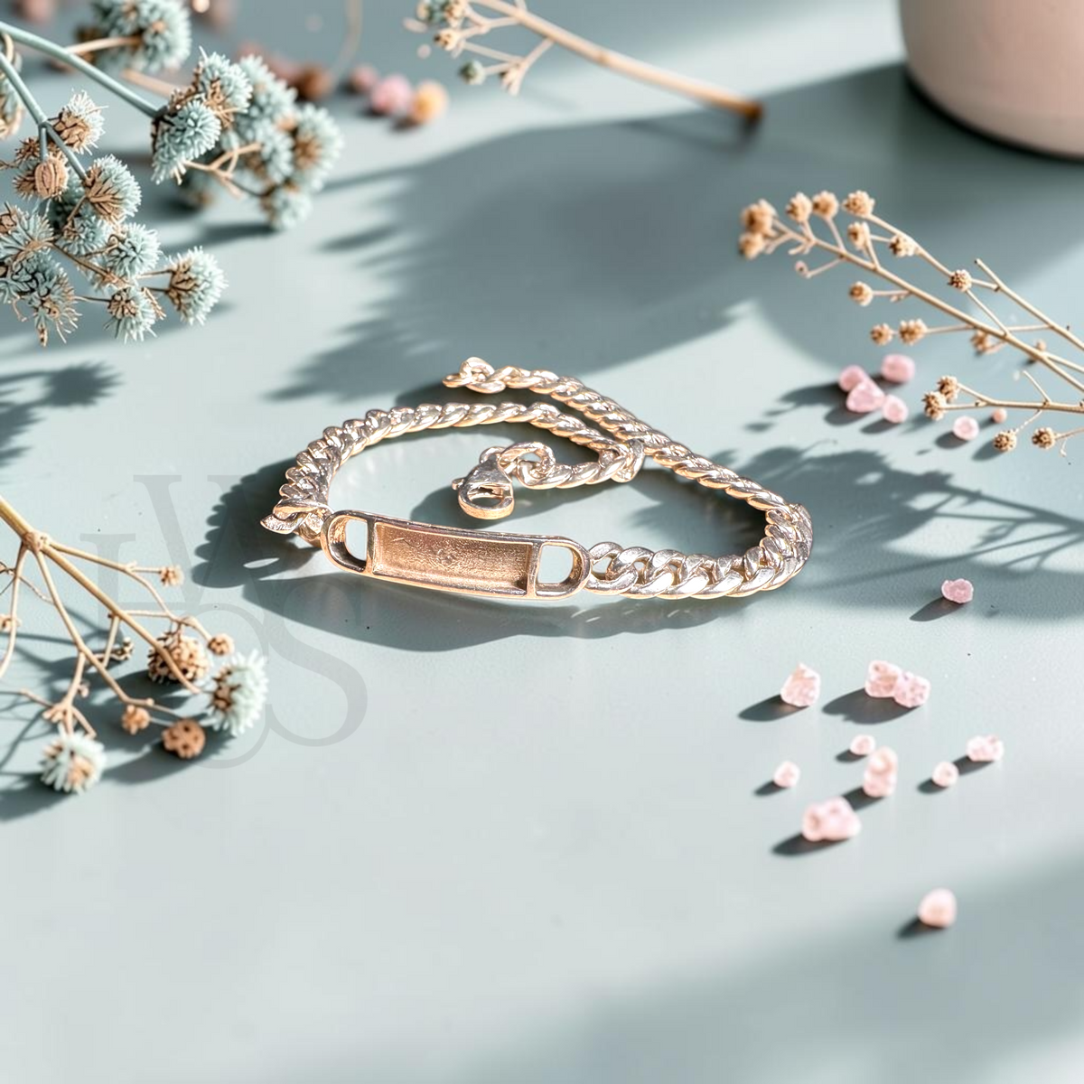 🏷️ EOL – Curb Chain Bracelet – Solid 925 Silver