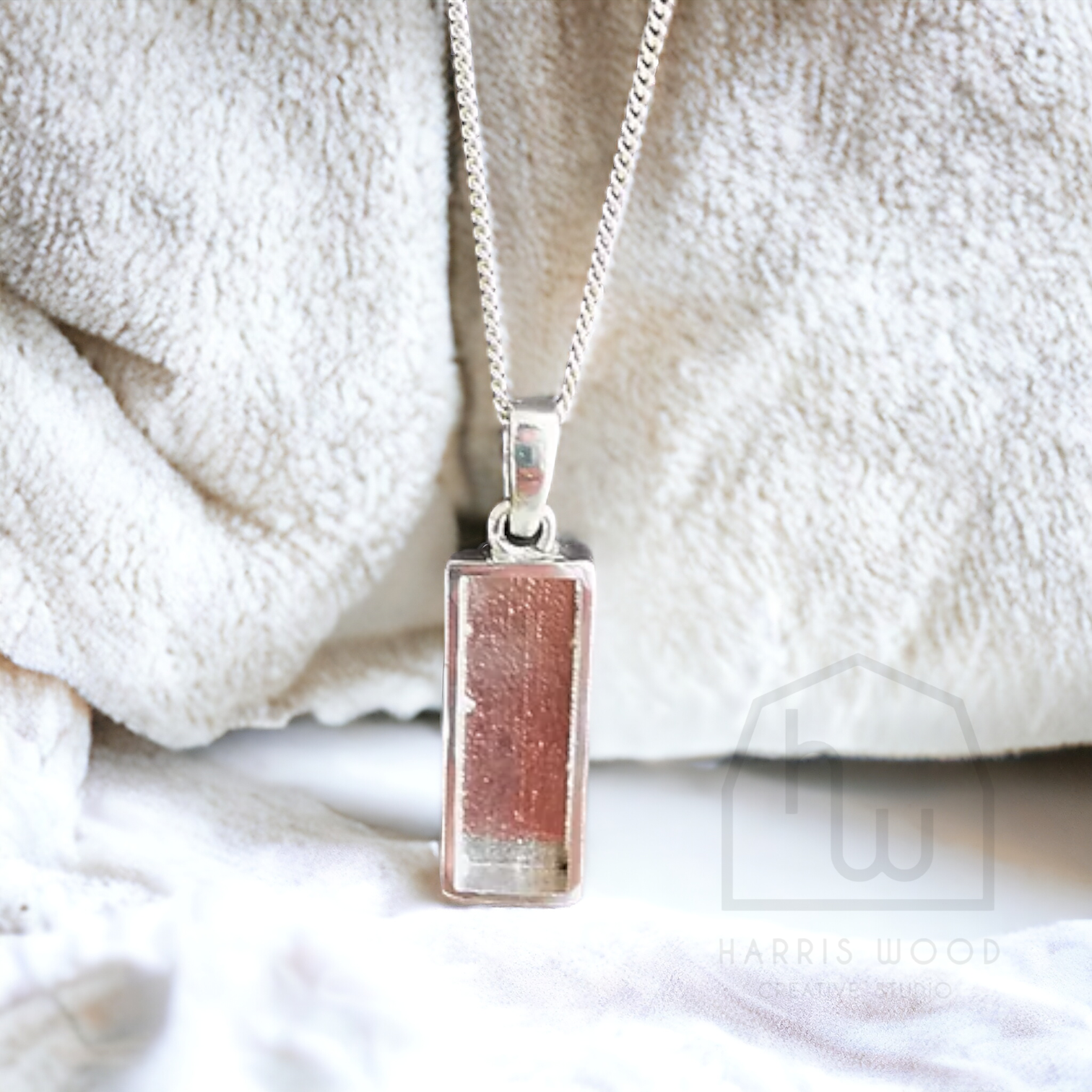 OBLONG PENDANT (ORIGINAL) - SOLID 925 SILVERR