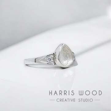 EOL - Helena CZ Ring - SOLID SILVER