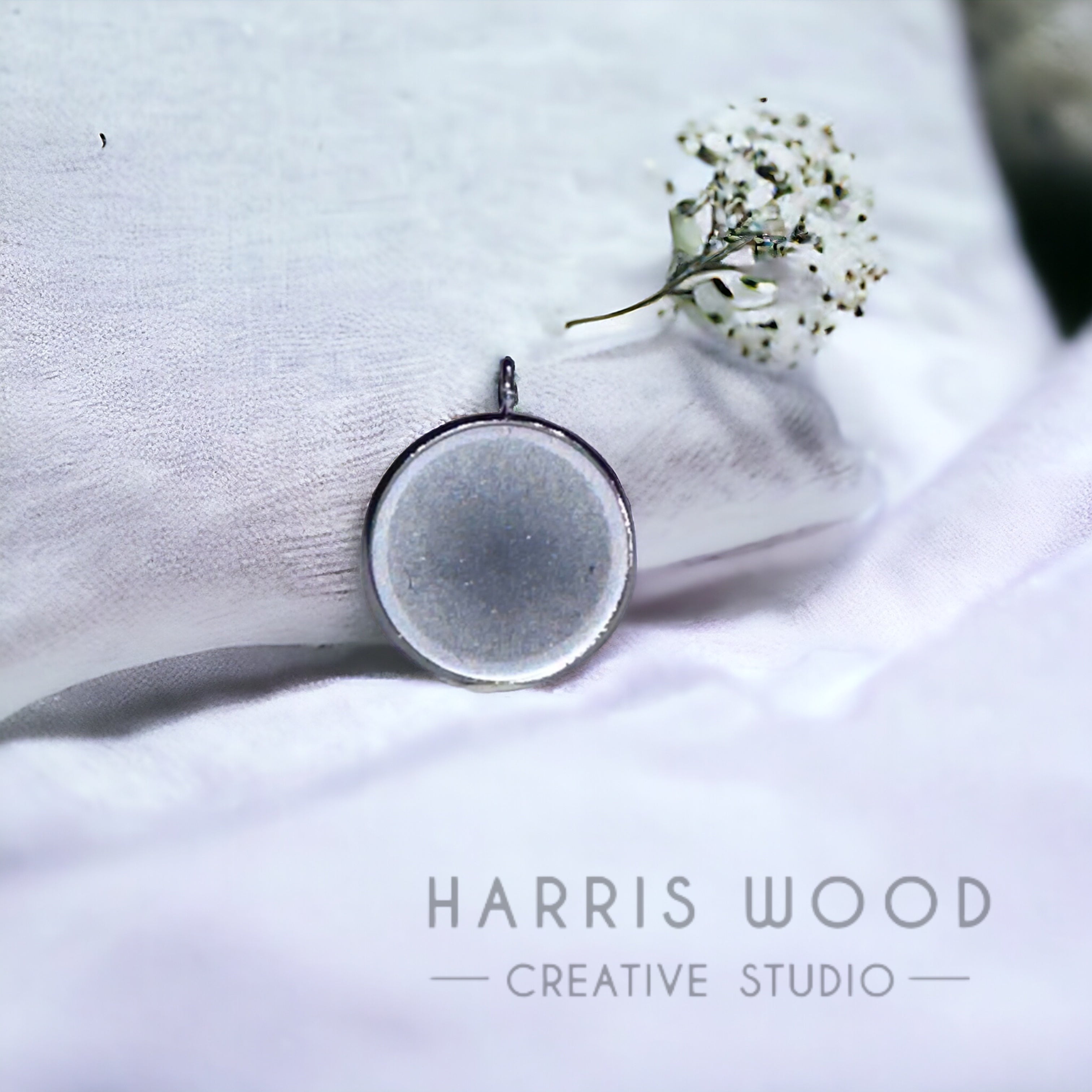 Stainless Steel 20mm Round Pendant