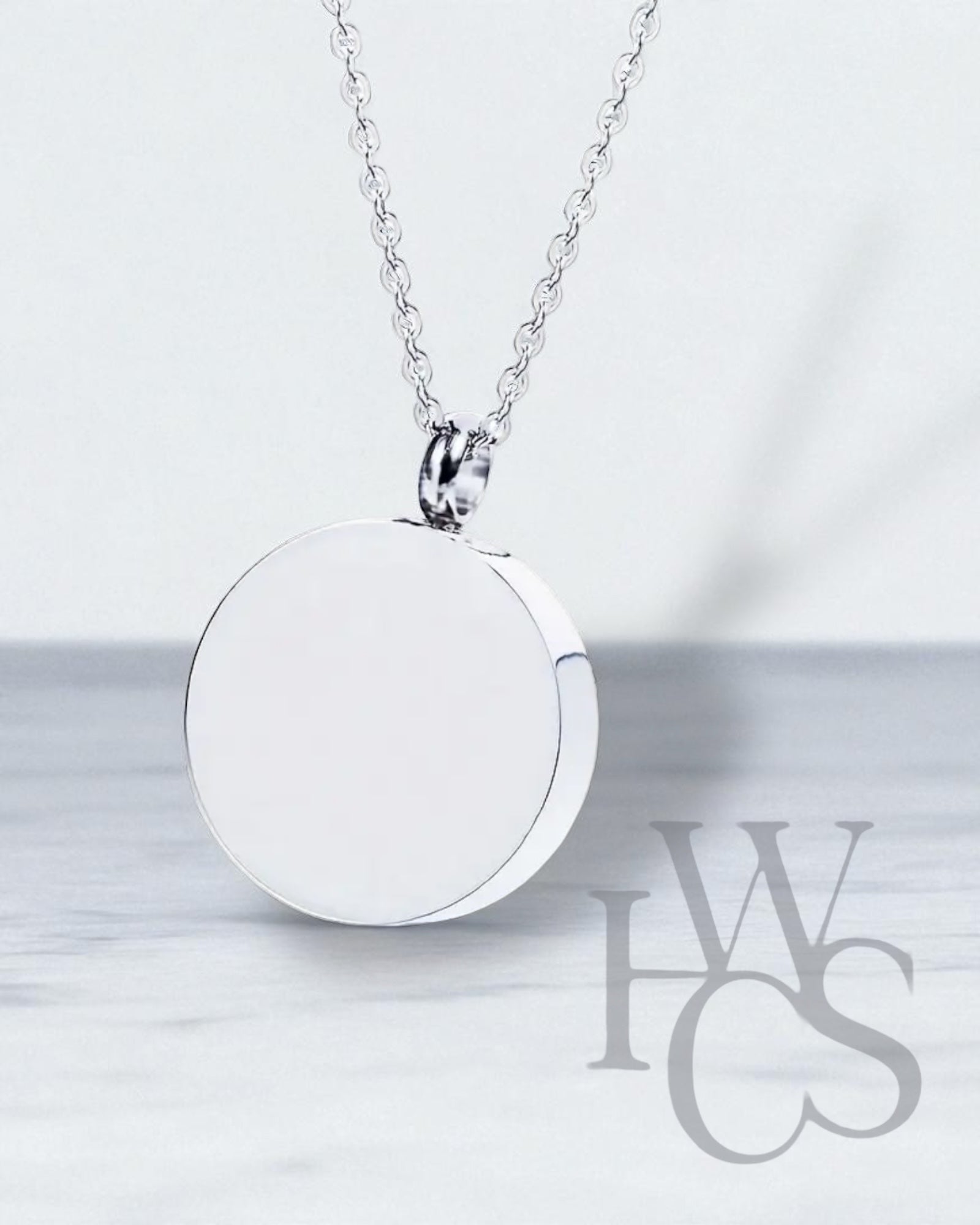 š«¶š»Round Urn Pendant 2.45cm & Chain