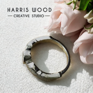 Harmonia Ring - SOLID SILVER
