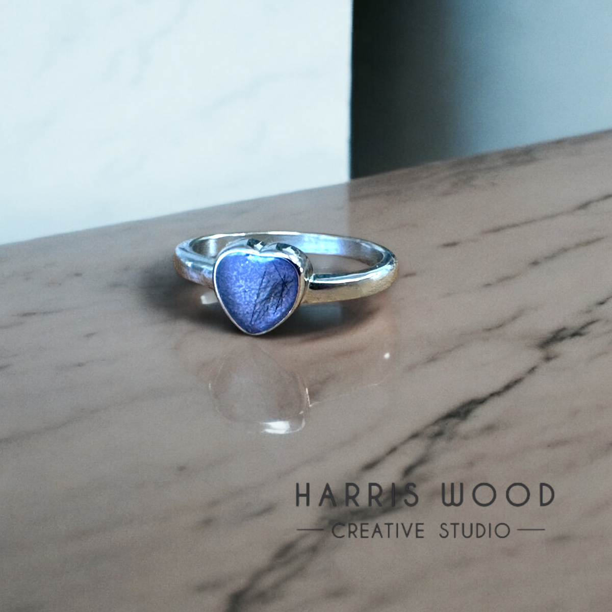 💙 My Heart Ring - Stainless Steel