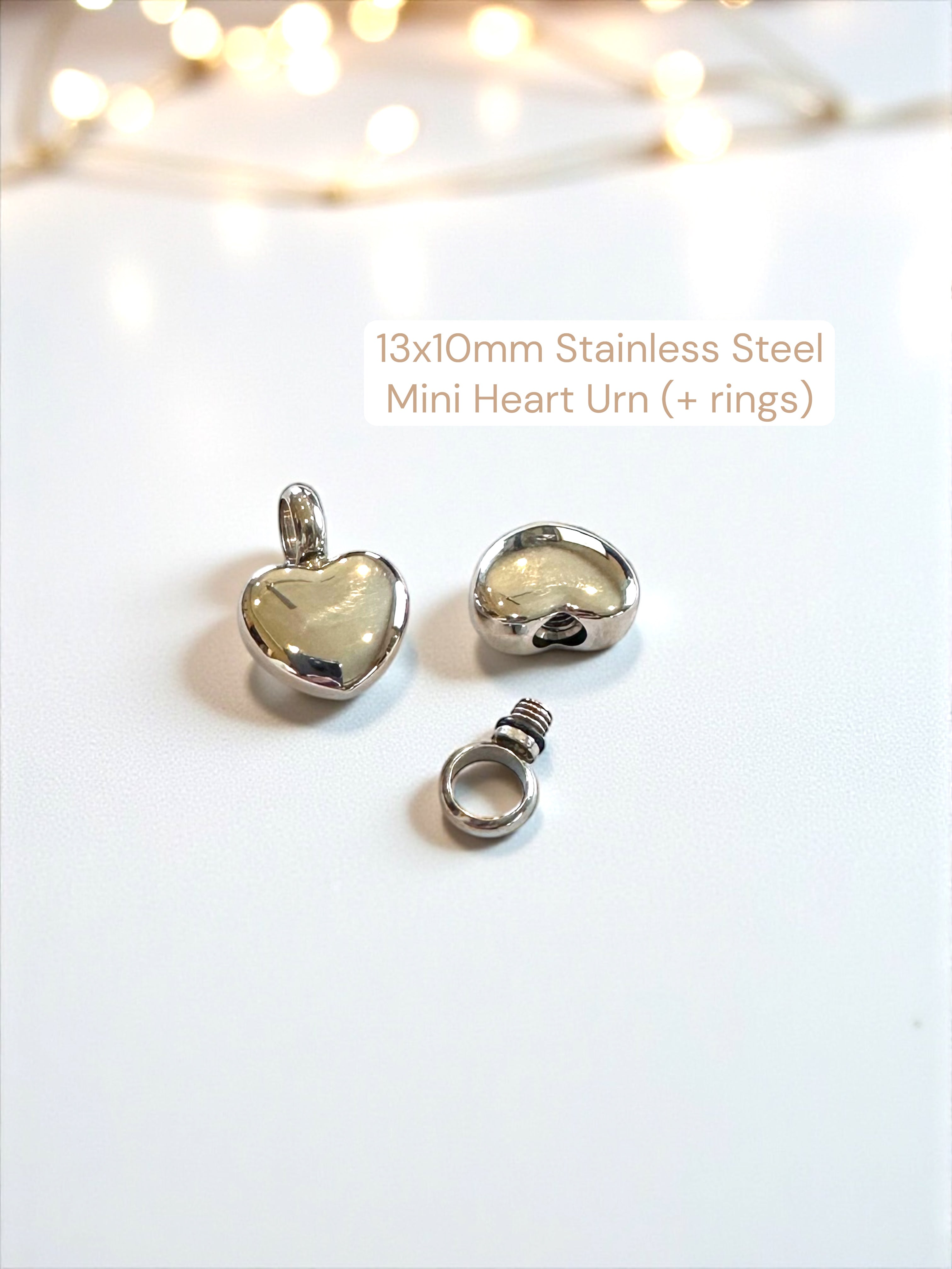 Optional Stainless Steel Charms
