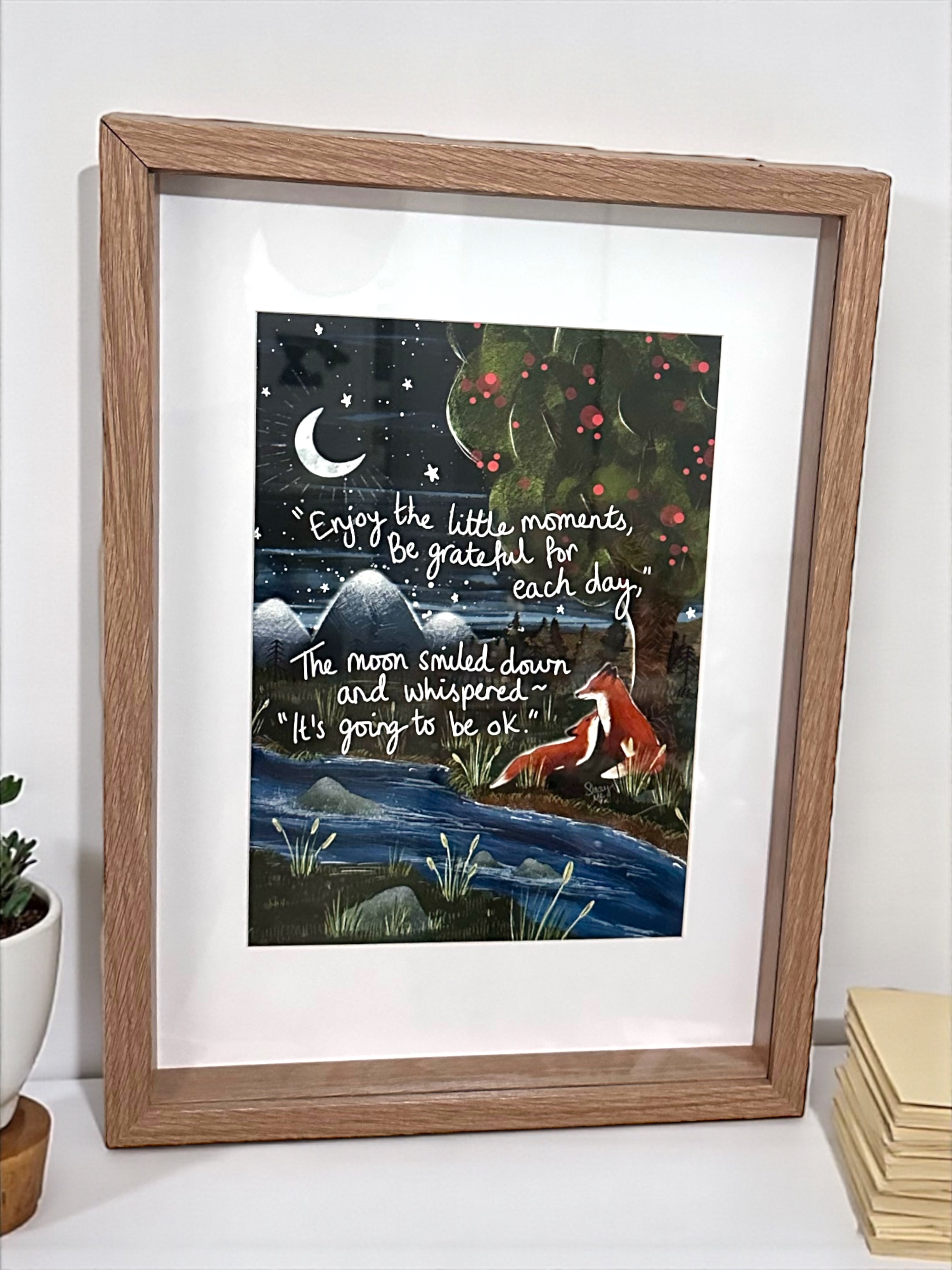 Grateful - A4 Art Print