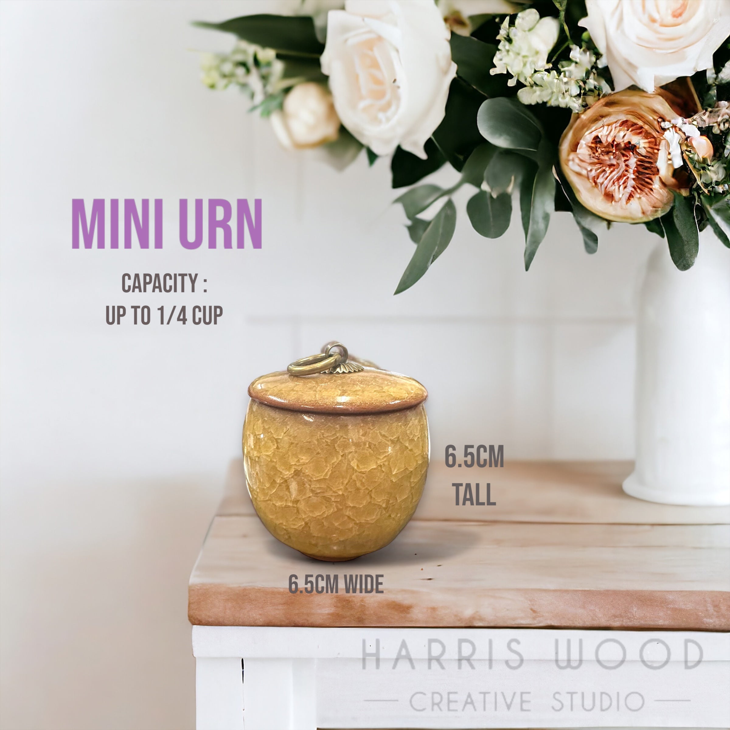 Ceramic Mini Urns - 7 colours