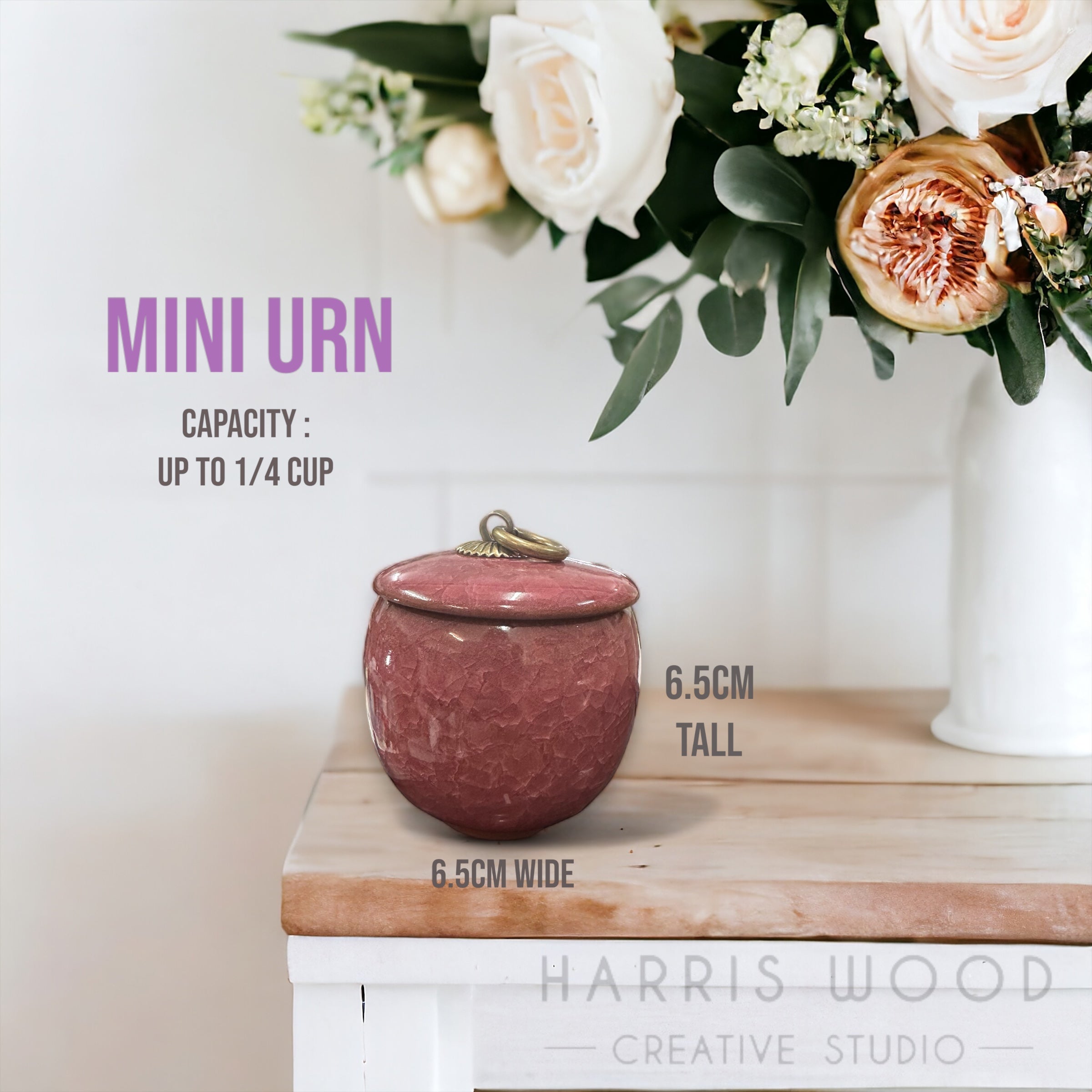 Ceramic Mini Urns - 7 colours