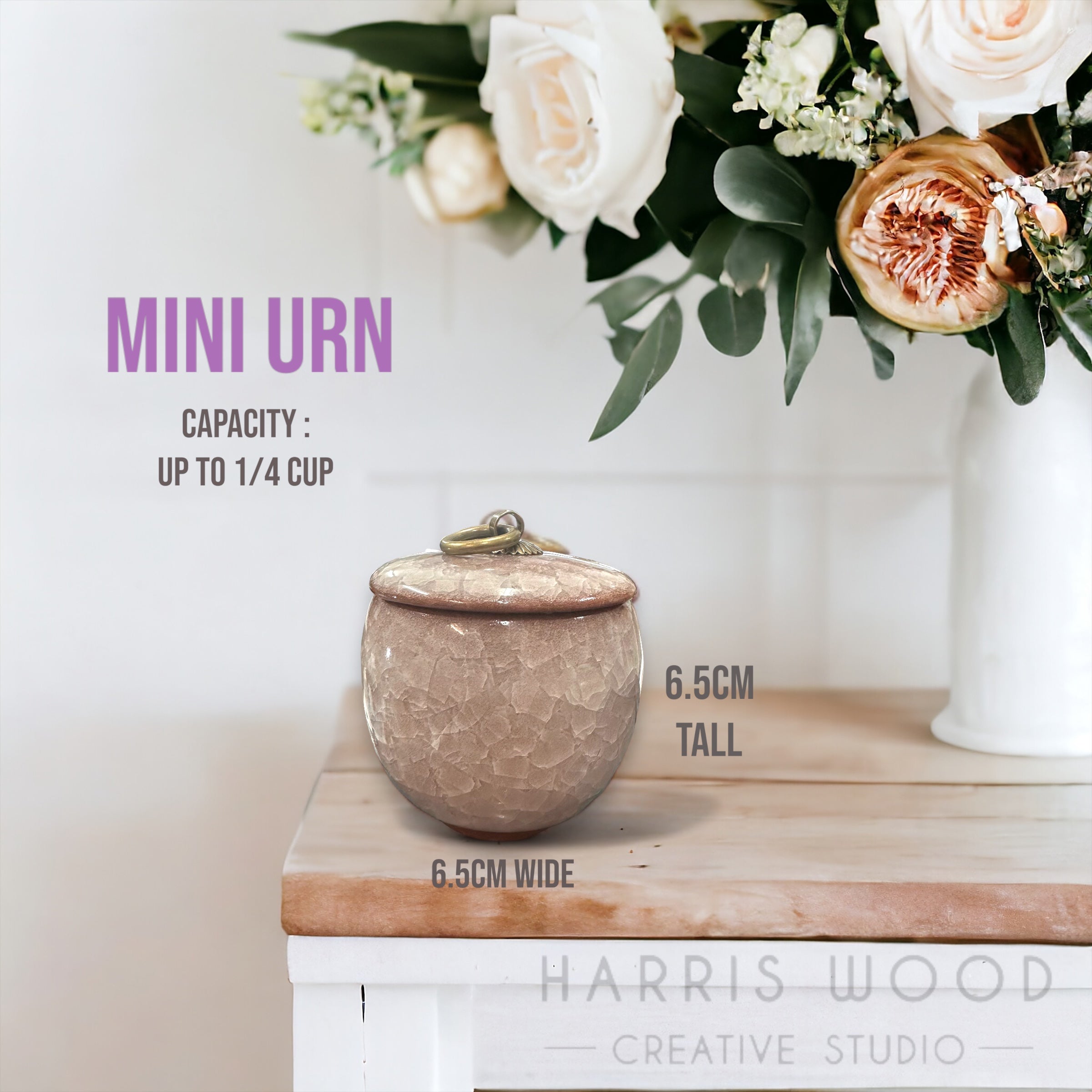 Ceramic Mini Urns - 7 colours