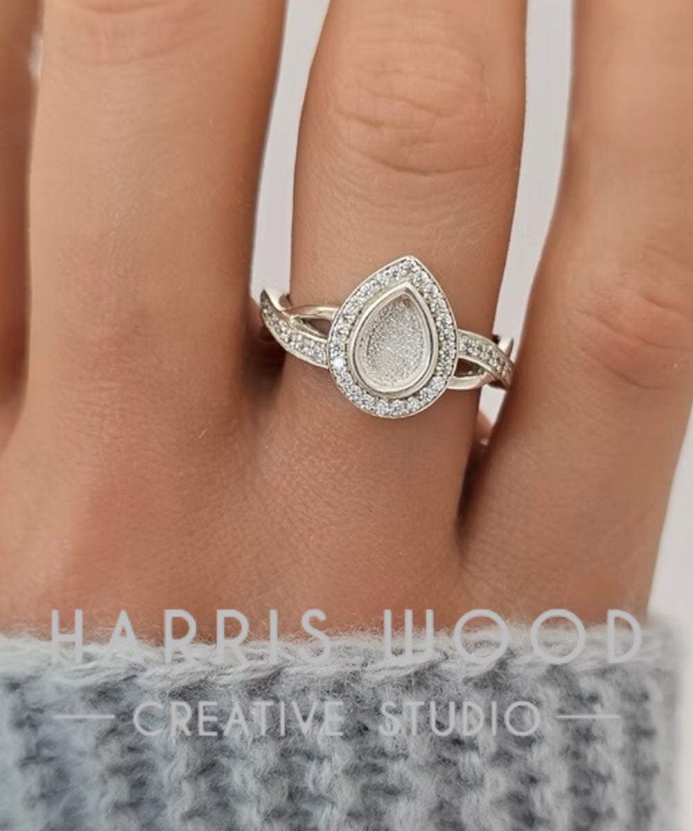 🏷️ EOL – Felicity CZ Ring – Solid 925 Silver