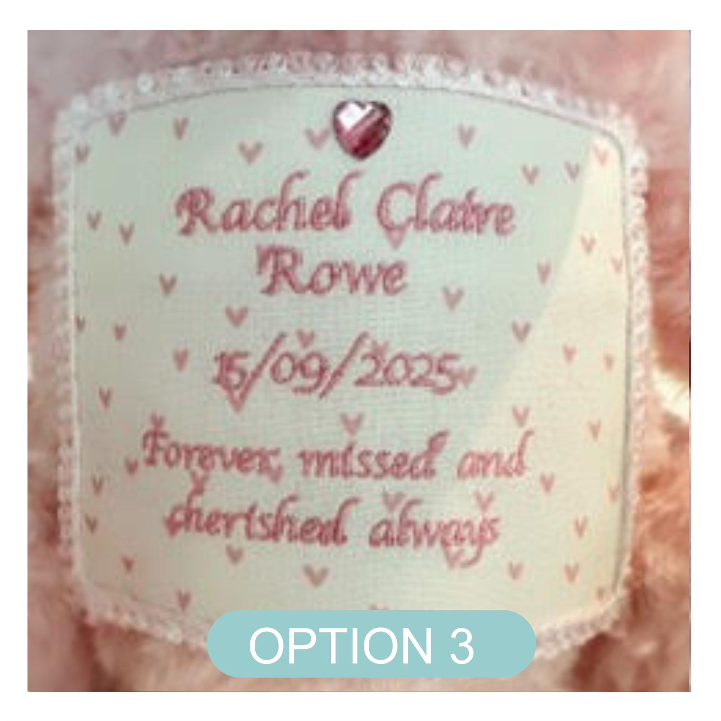 Small Keepsake Teddy Bear