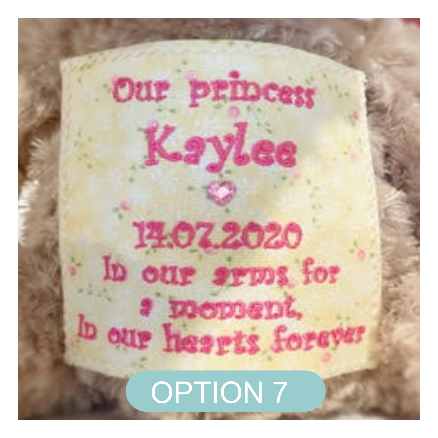 Small Keepsake Teddy Bear