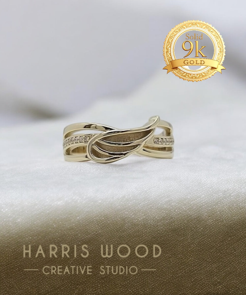 Celestia CZ Ring - 9ct Solid Gold