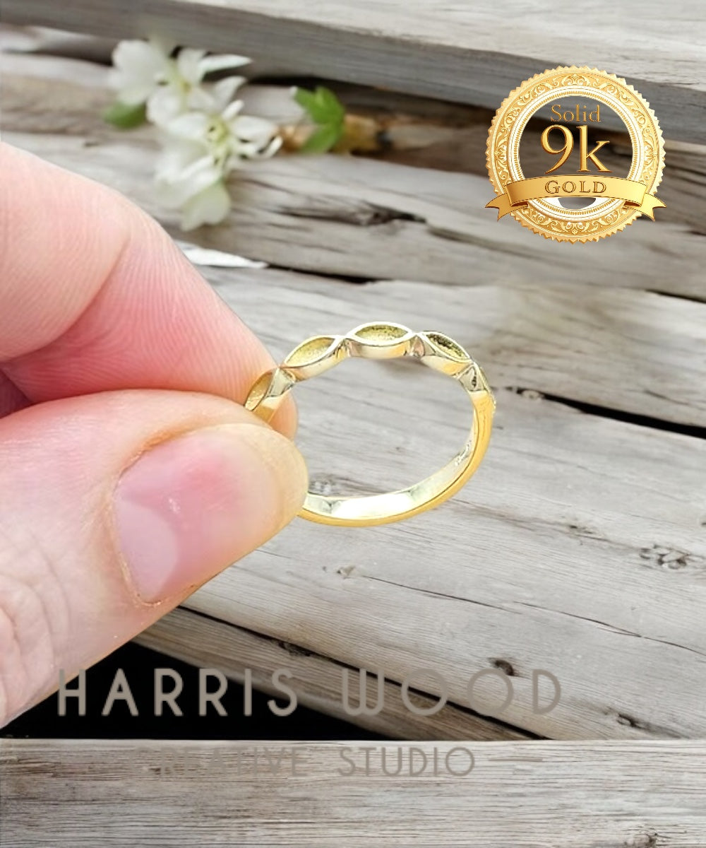 Vivienne Ring - 9ct Solid GOLD Ring