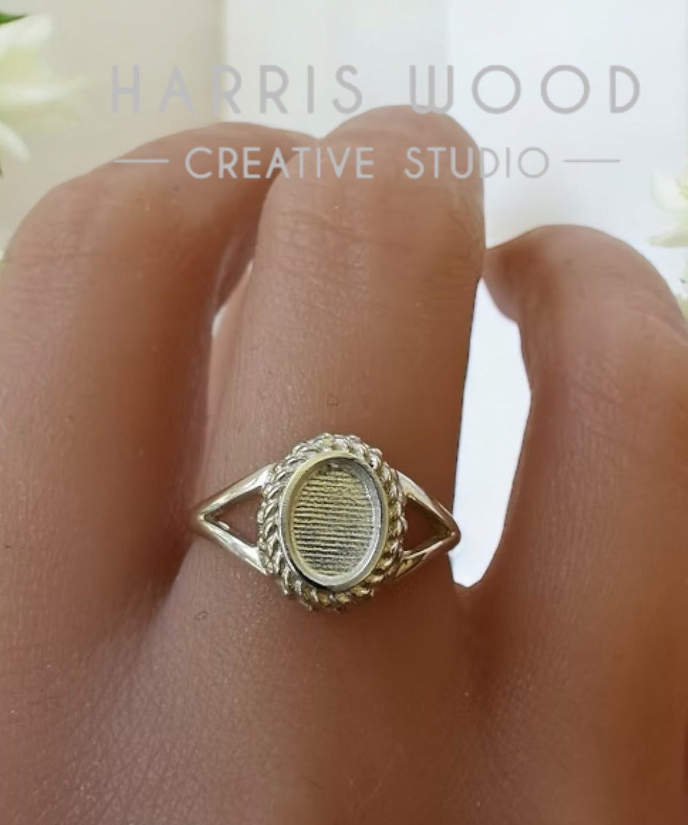 Connection Ring - SOLID SILVER