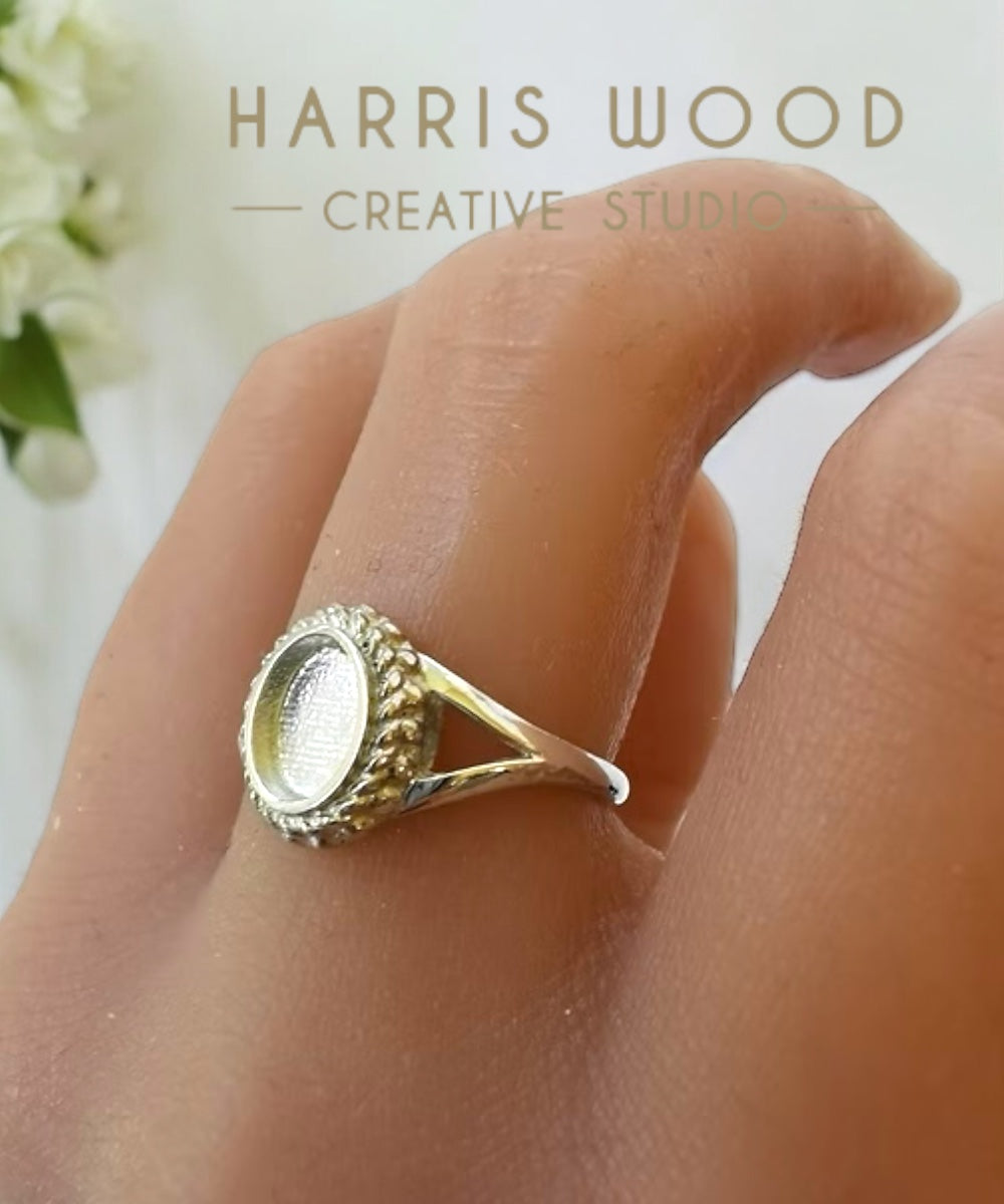 Connection Ring - SOLID SILVER