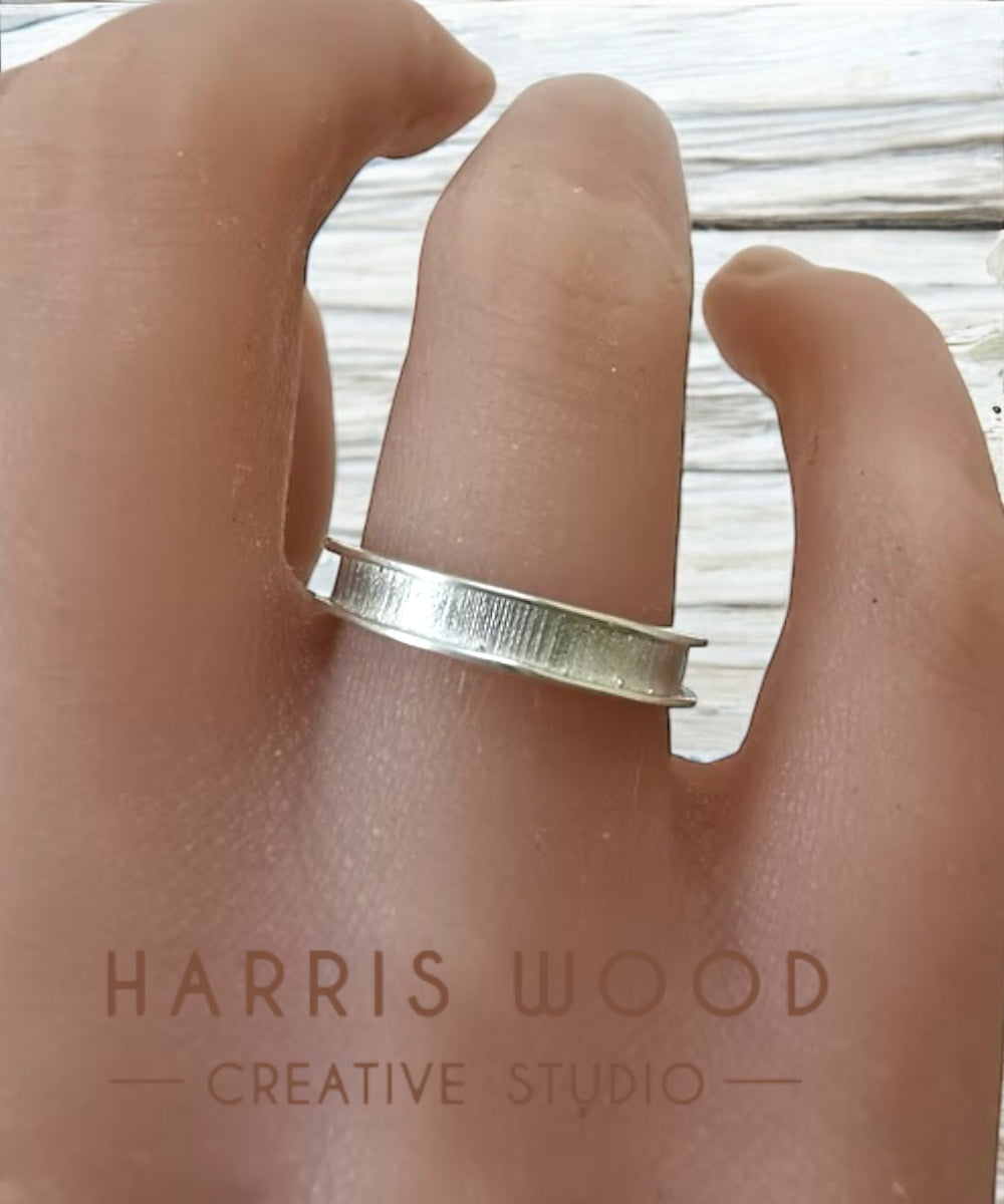 Renson Channel Ring - SOLID SILVER