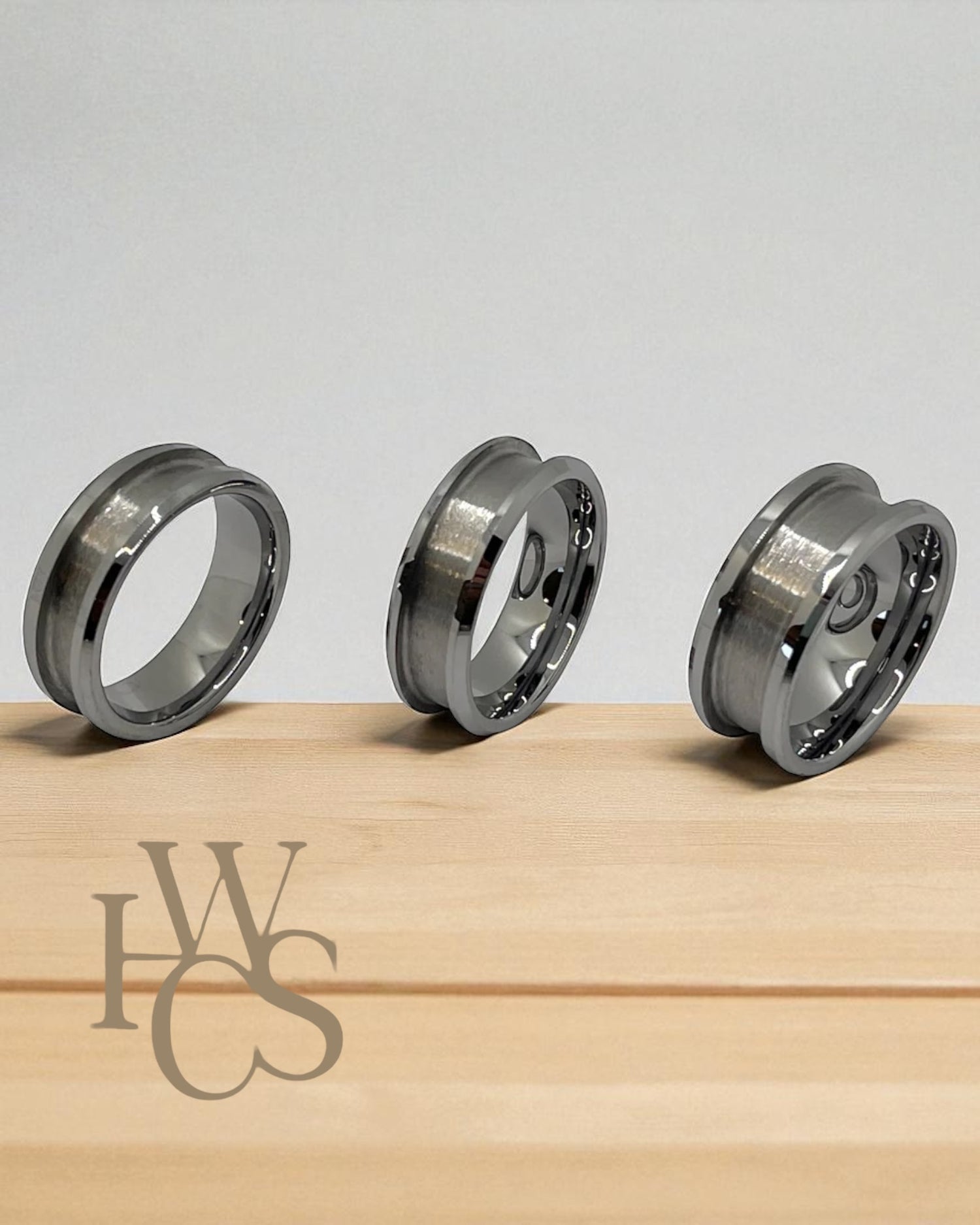Tungsten Beveled Edge Channel Rings