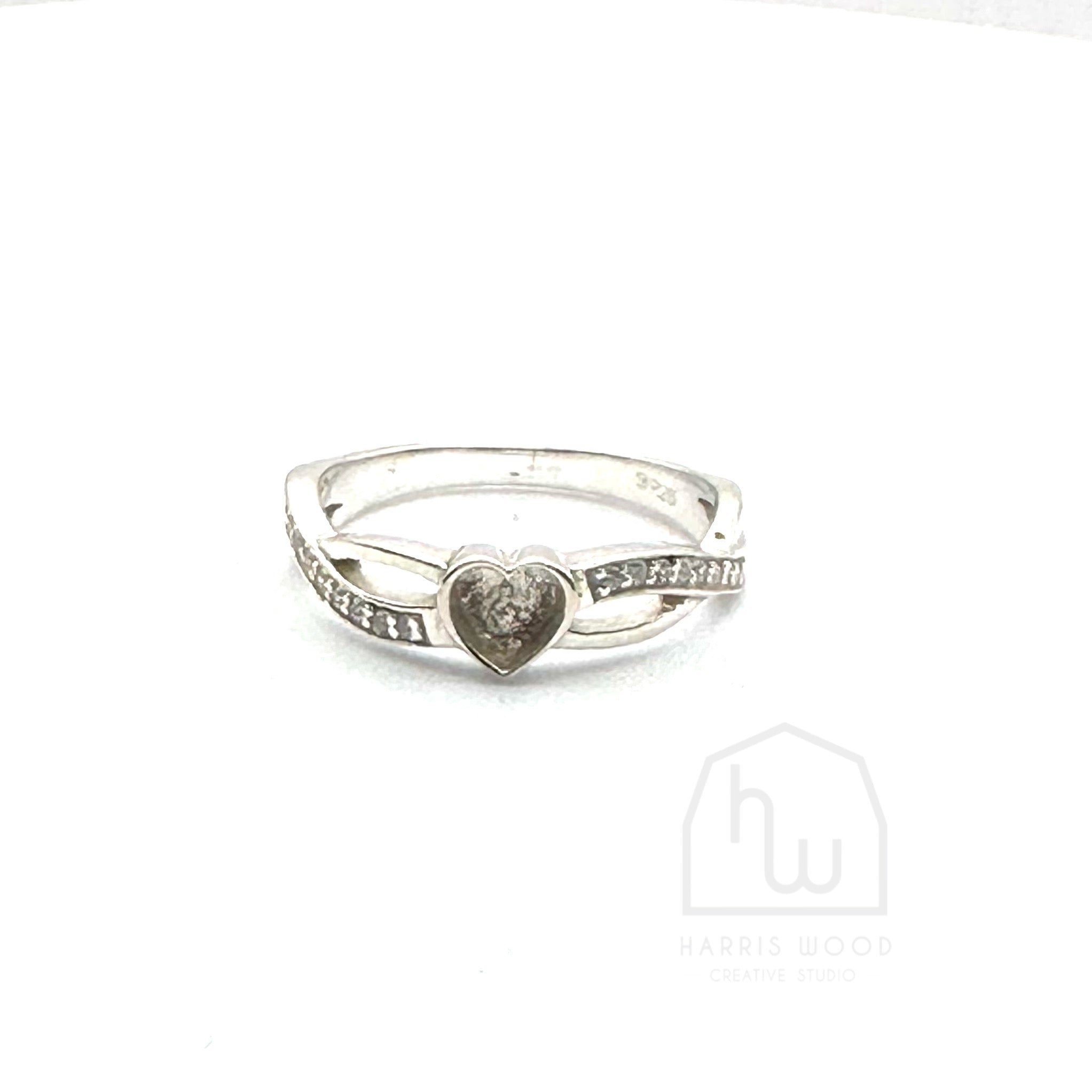 EOL - SIZE R ONLY IN STOCK - Splendour CZ Ring - SOLID SILVER