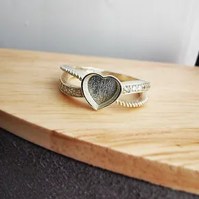 EOL - Genevieve CZ Ring - SOLID SILVER