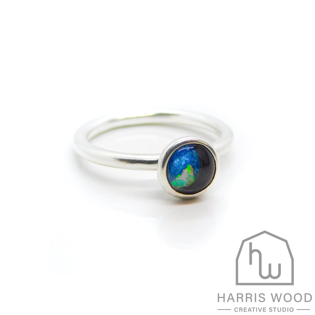 Ayla Solitaire Ring - Harris Wood Creative Studio