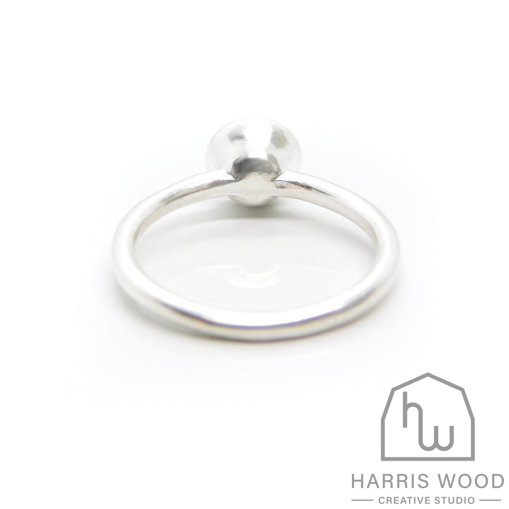 Ayla Solitaire Ring - Harris Wood Creative Studio