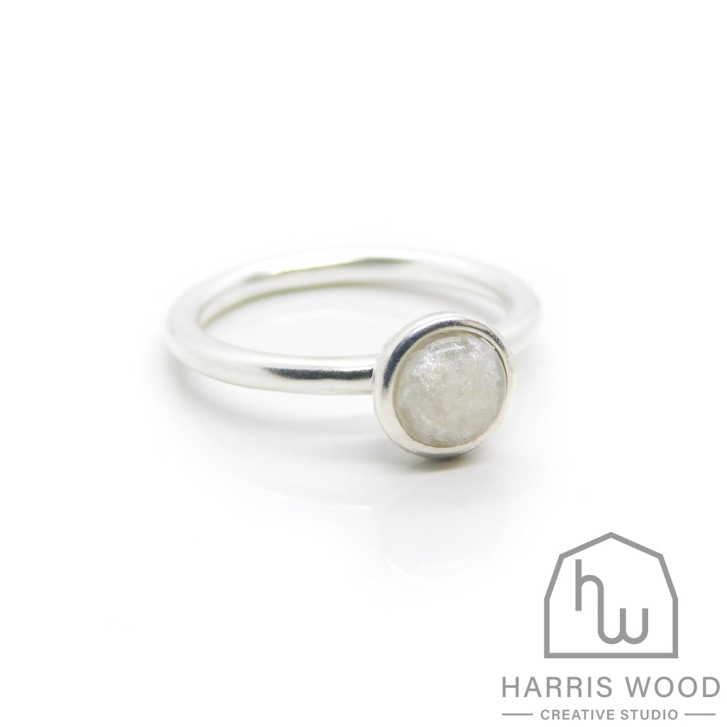 Ayla Solitaire Ring - Harris Wood Creative Studio